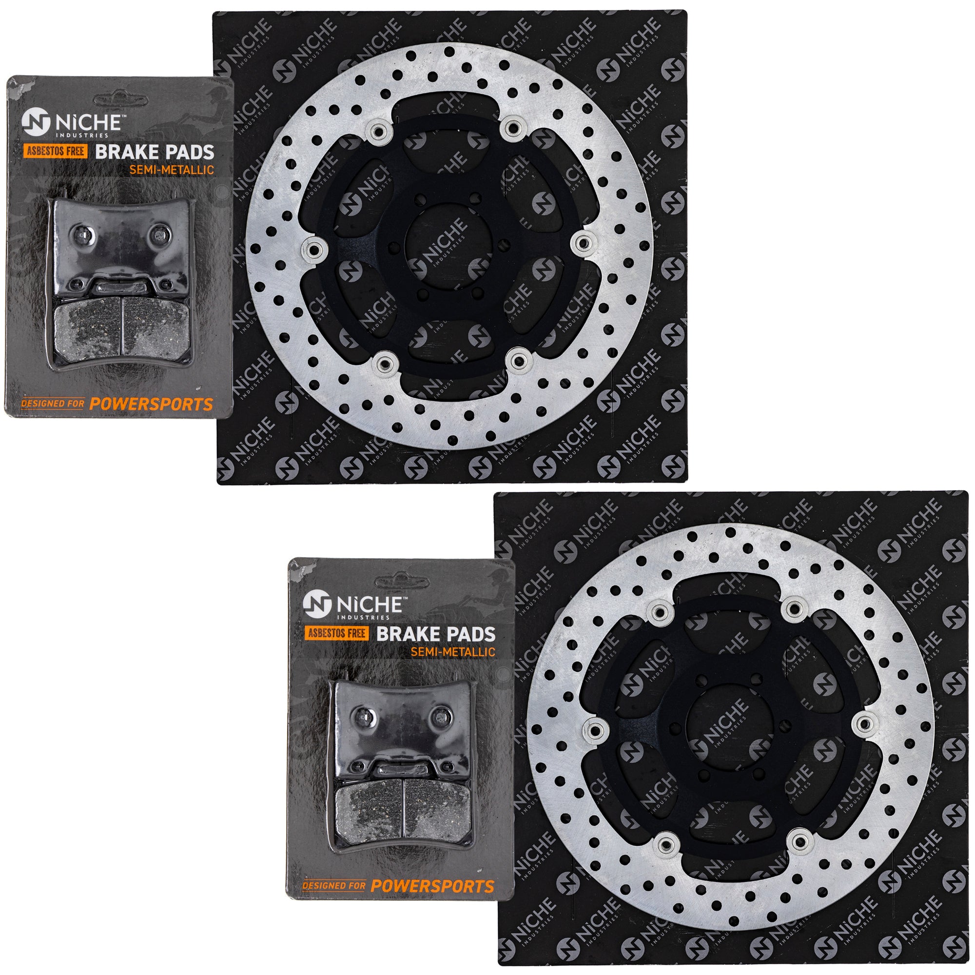 NICHE MK1006869 Brake Pad Set for zOTHER KTM Husqvarna Poulan