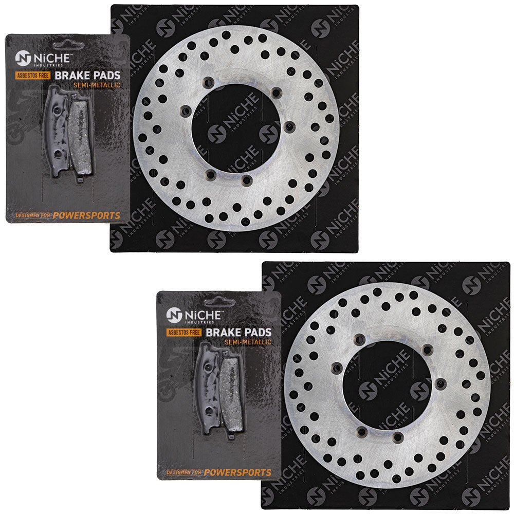 NICHE MK1006871 Single Pad and Rotor Set for zOTHER Yamaha Suzuki