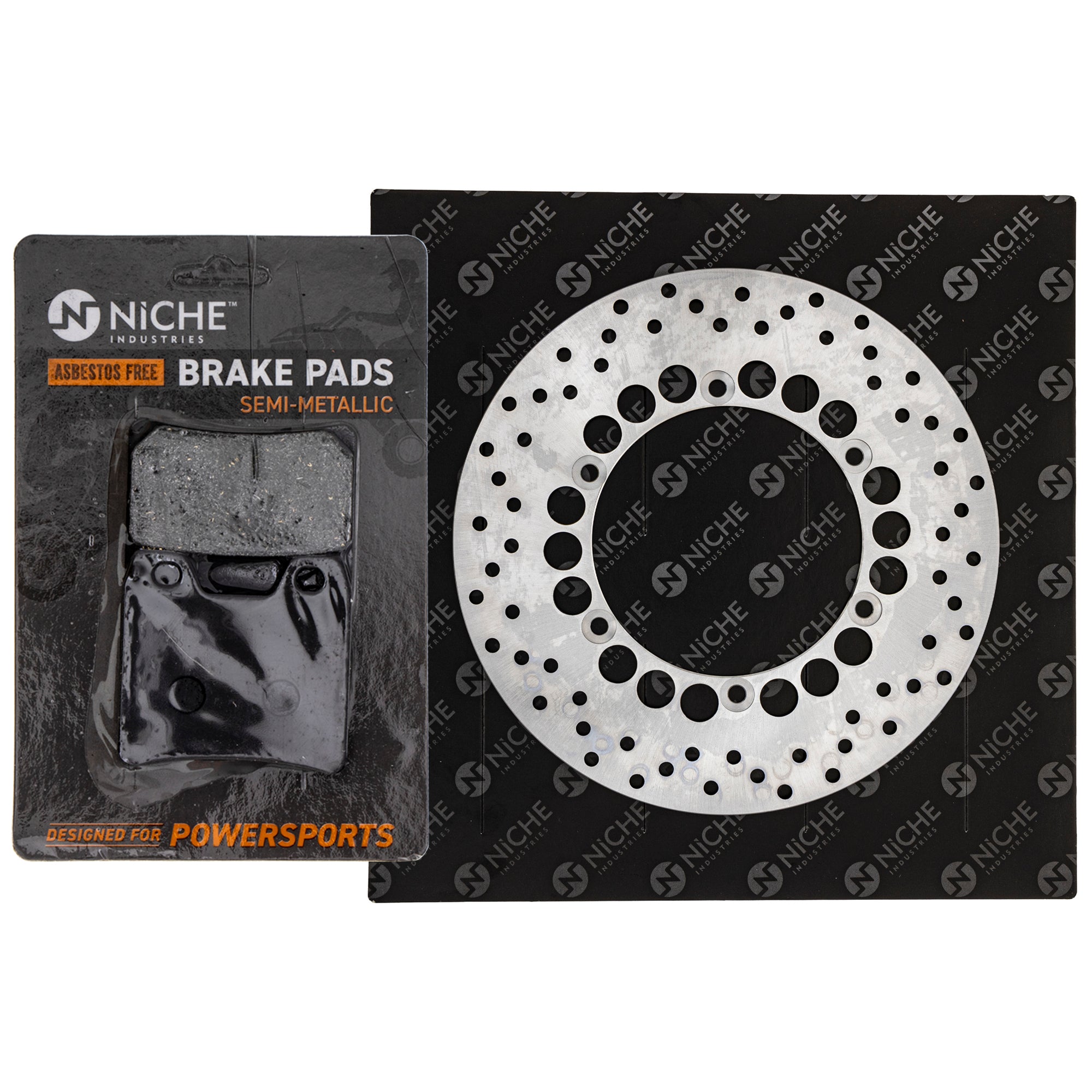 Single Rotor & Brake Pads Set for zOTHER Suzuki Kawasaki FZ1 5LV-W0046-50-00 NICHE MK1006876