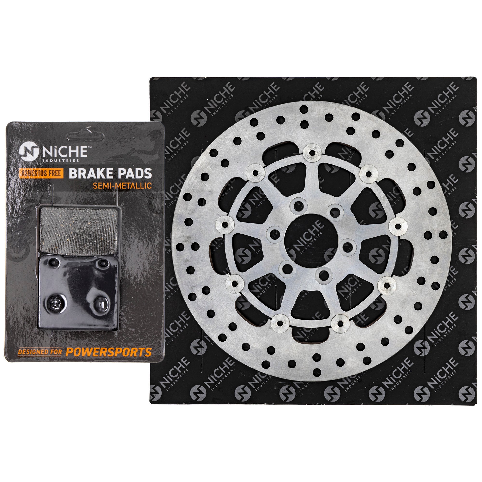 NICHE MK1006884 Brake Pad Set for zOTHER Polaris GEM Intruder
