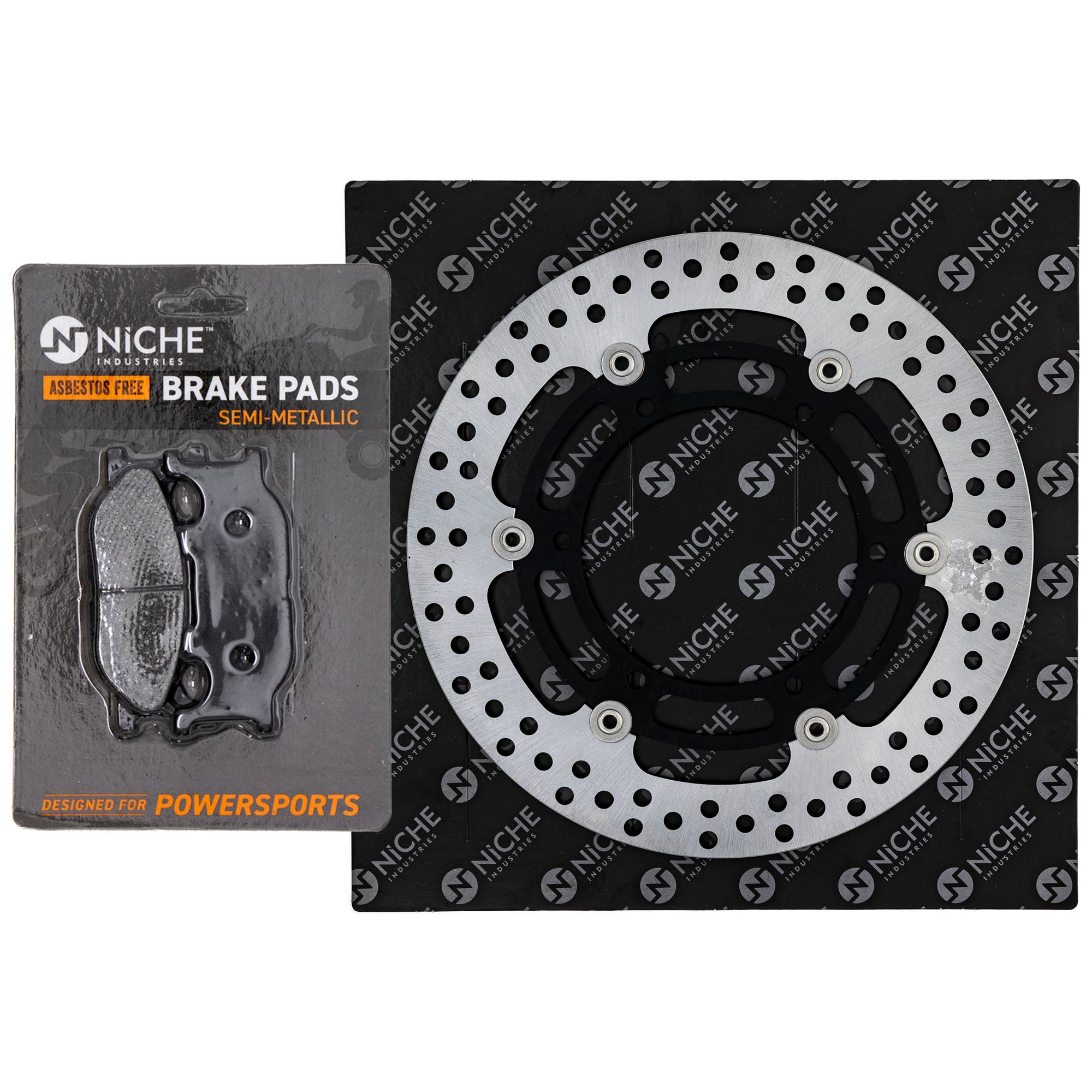 Front Brake Rotors and Pads Kit for zOTHER Victory Triumph Suzuki Honda BMW V NICHE MK1006894