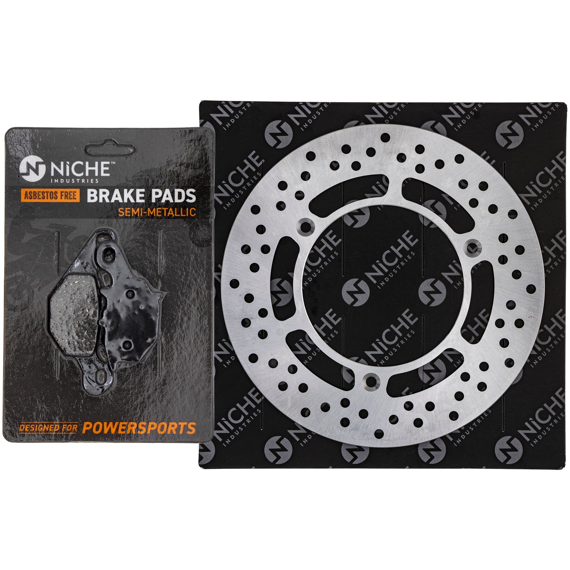 Single Rotor & Brake Pads Set for zOTHER Yamaha RM85L RM85 RM80 59301-20870 59300-03891 NICHE MK1006908