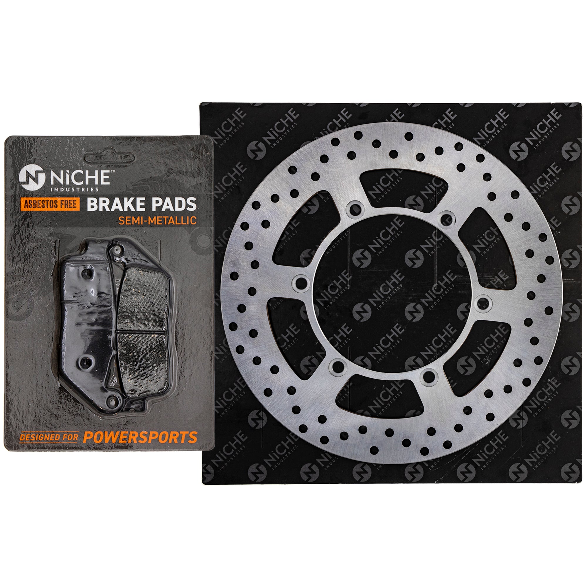 Single Rotor & Brake Pads Set for zOTHER Suzuki Polaris America 06455-MEA-672 NICHE MK1006924