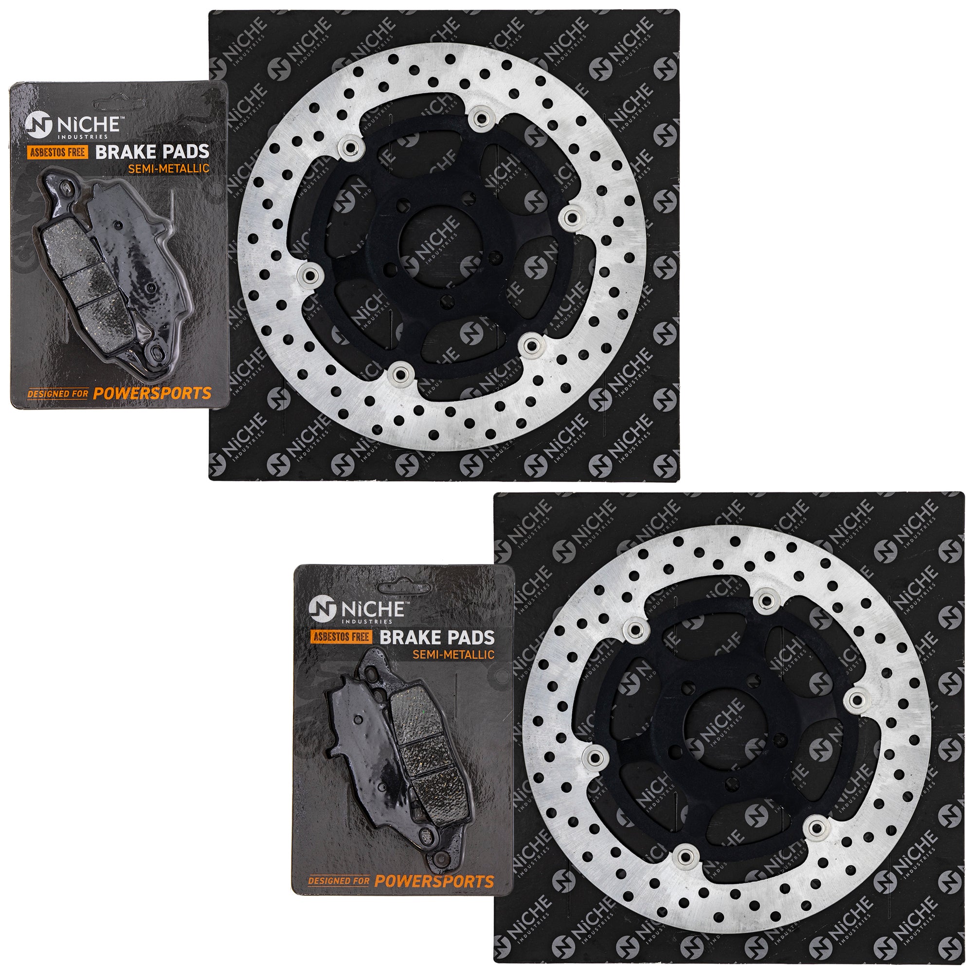 NICHE MK1006969 Brake Pad Set for zOTHER Suzuki Kawasaki Honda