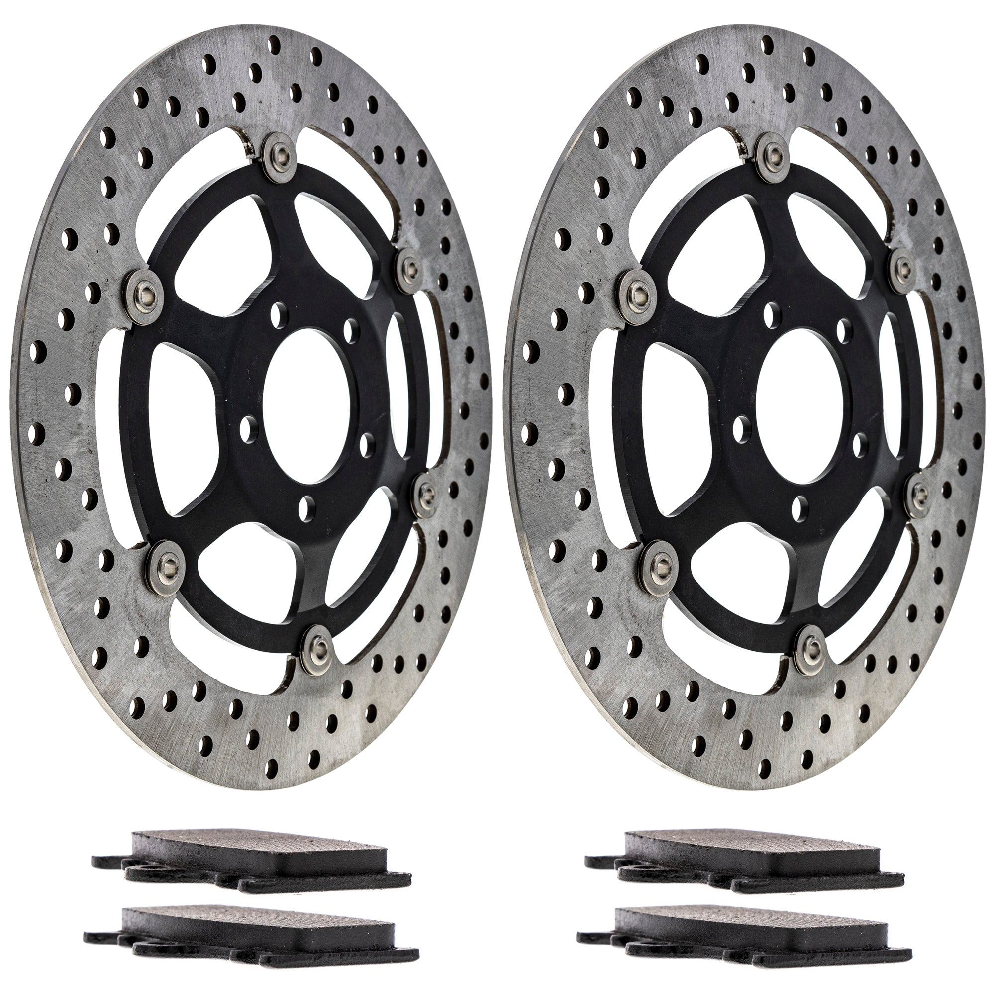 Front Brake Rotors and Pads Kit for zOTHER Suzuki Ninja 43082-0016 43082-0153 43082-0052 NICHE MK1006970