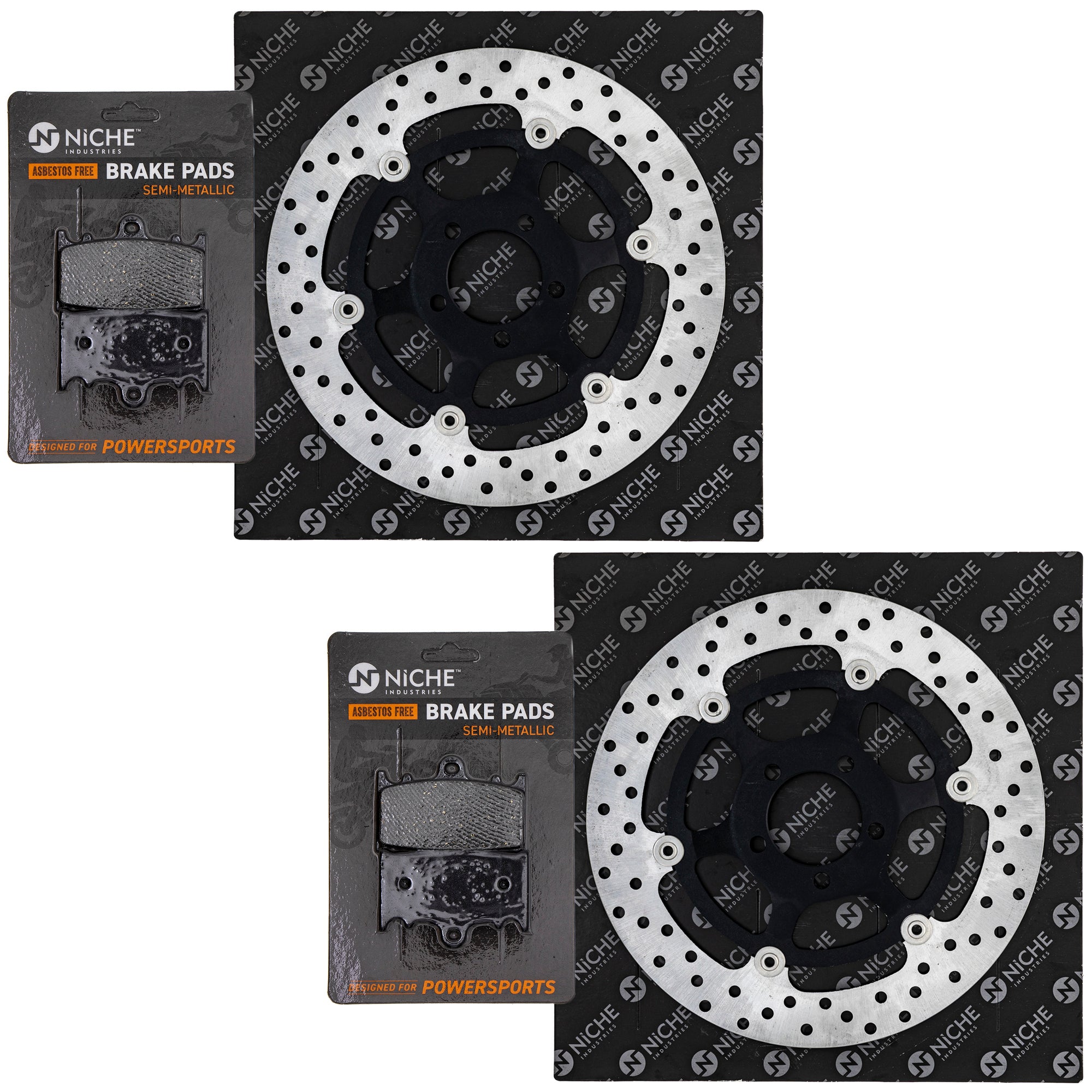 NICHE MK1006970 Brake Pad Set for zOTHER Suzuki Ninja 43082-0016