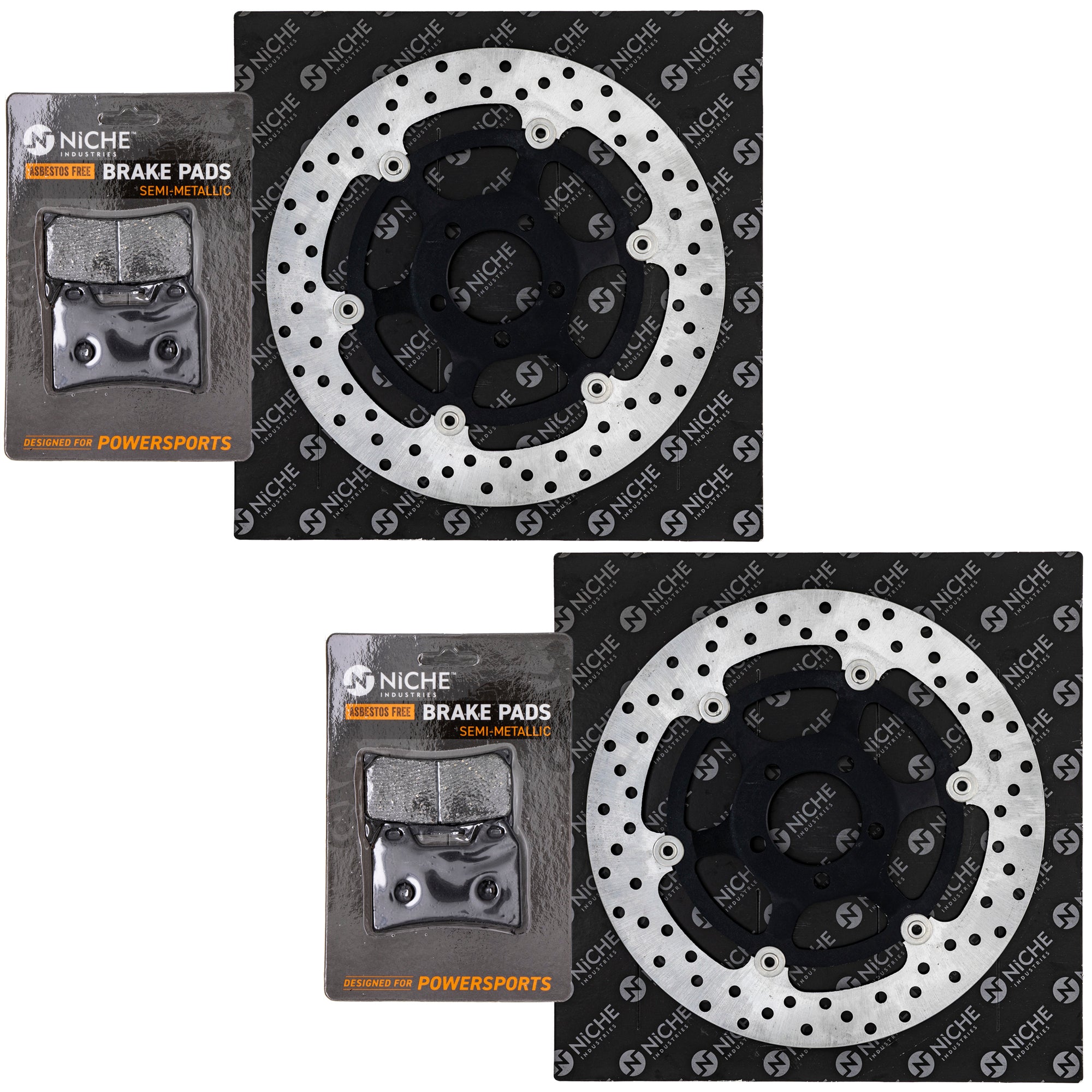 NICHE MK1006977 Brake Pad Set for zOTHER Yamaha Suzuki Polaris