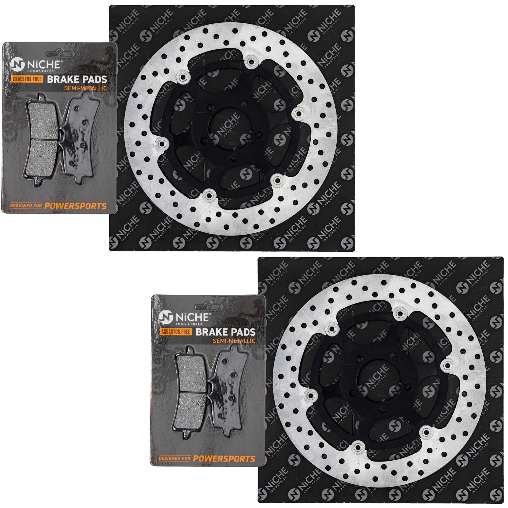 NICHE MK1006978 Brake Pad Set for zOTHER Triumph Kawasaki 848