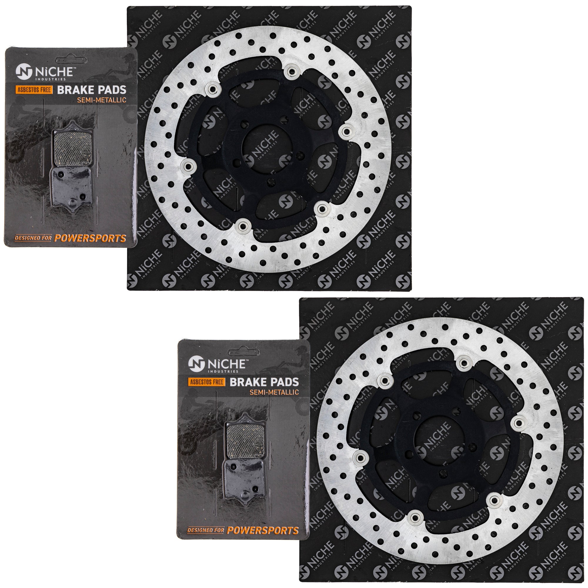 NICHE MK1006980 Brake Pad Set for zOTHER Kawasaki Monster