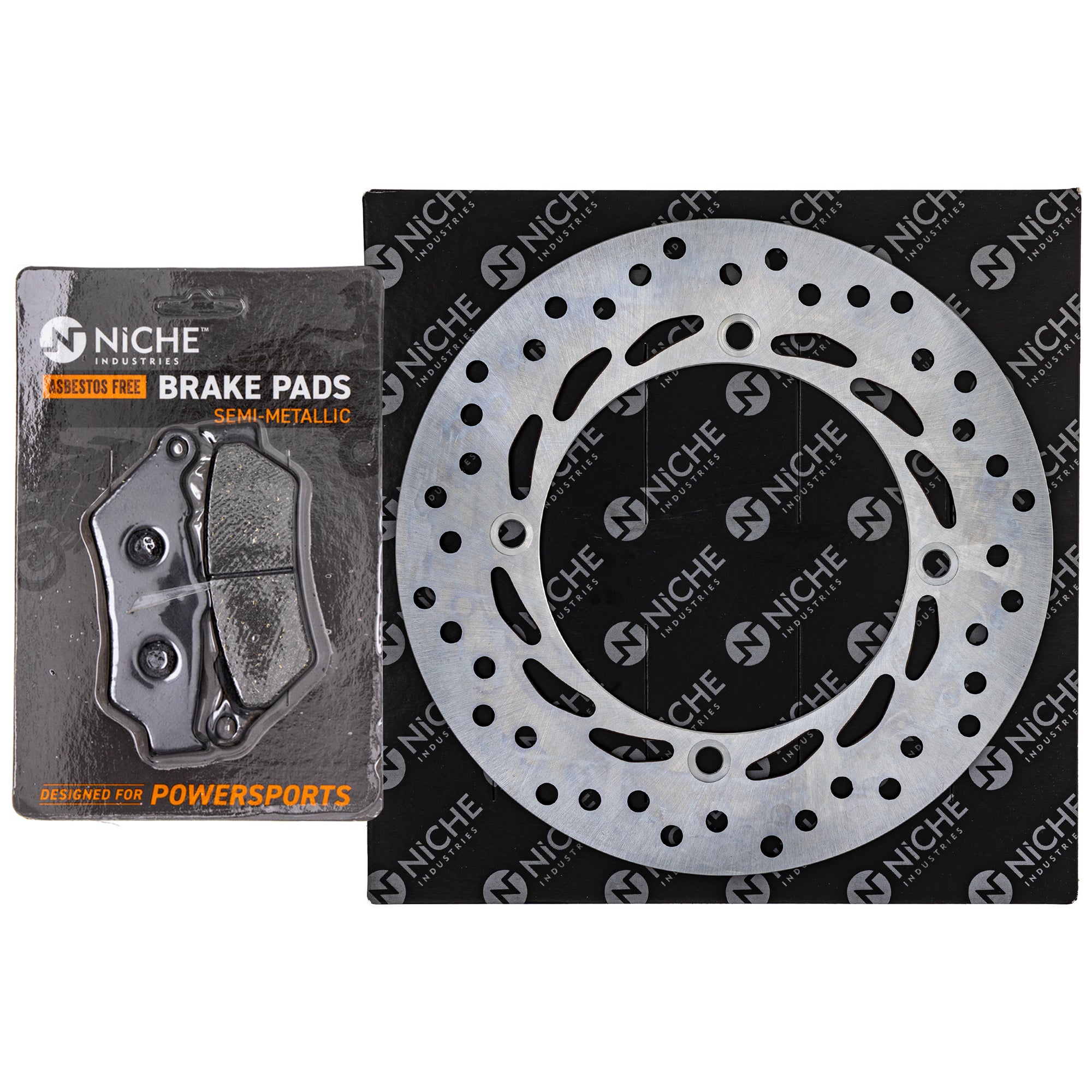 Single Rotor & Brake Pads Set for zOTHER Yamaha Polaris XR650L NX650 NICHE MK1006982