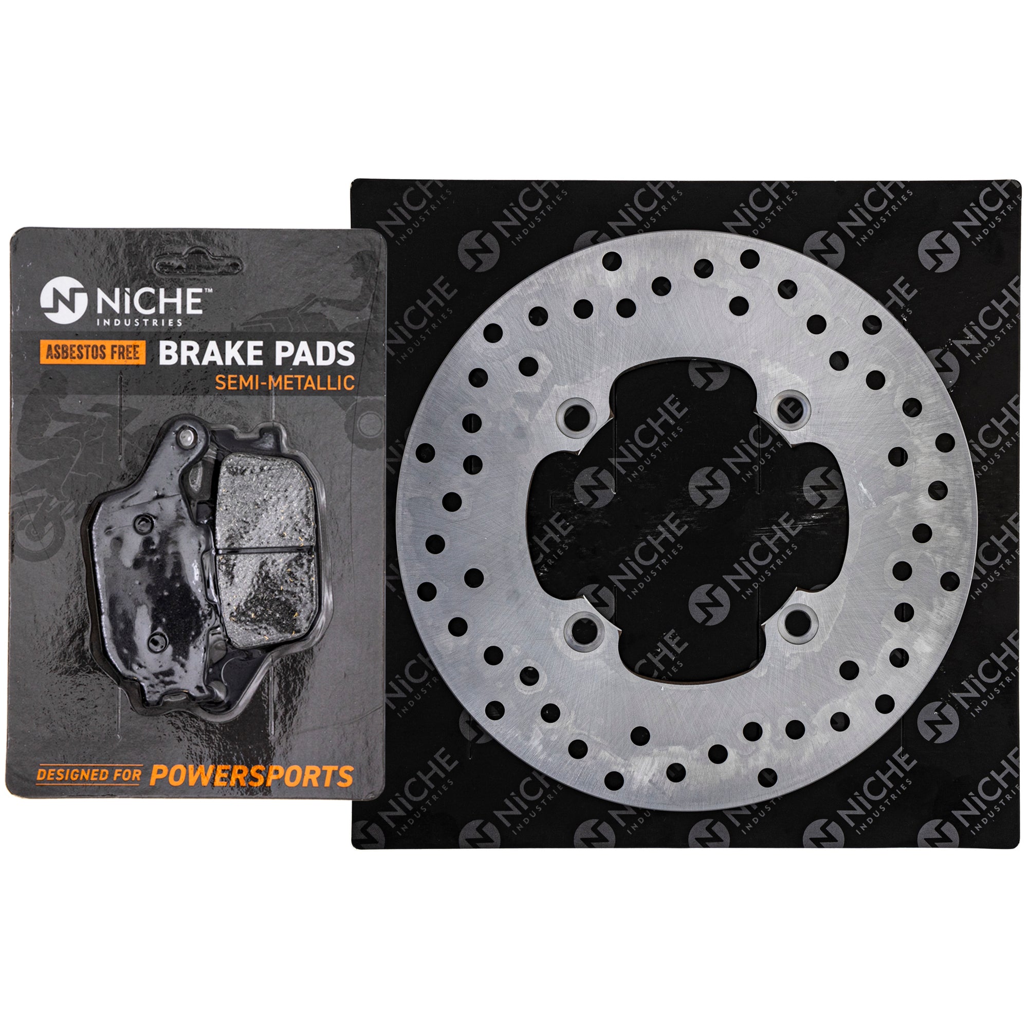 Single Rotor & Brake Pads Set for zOTHER Yamaha 919 43105-MW0-425 69100-06830 43082-0073 NICHE MK1006989