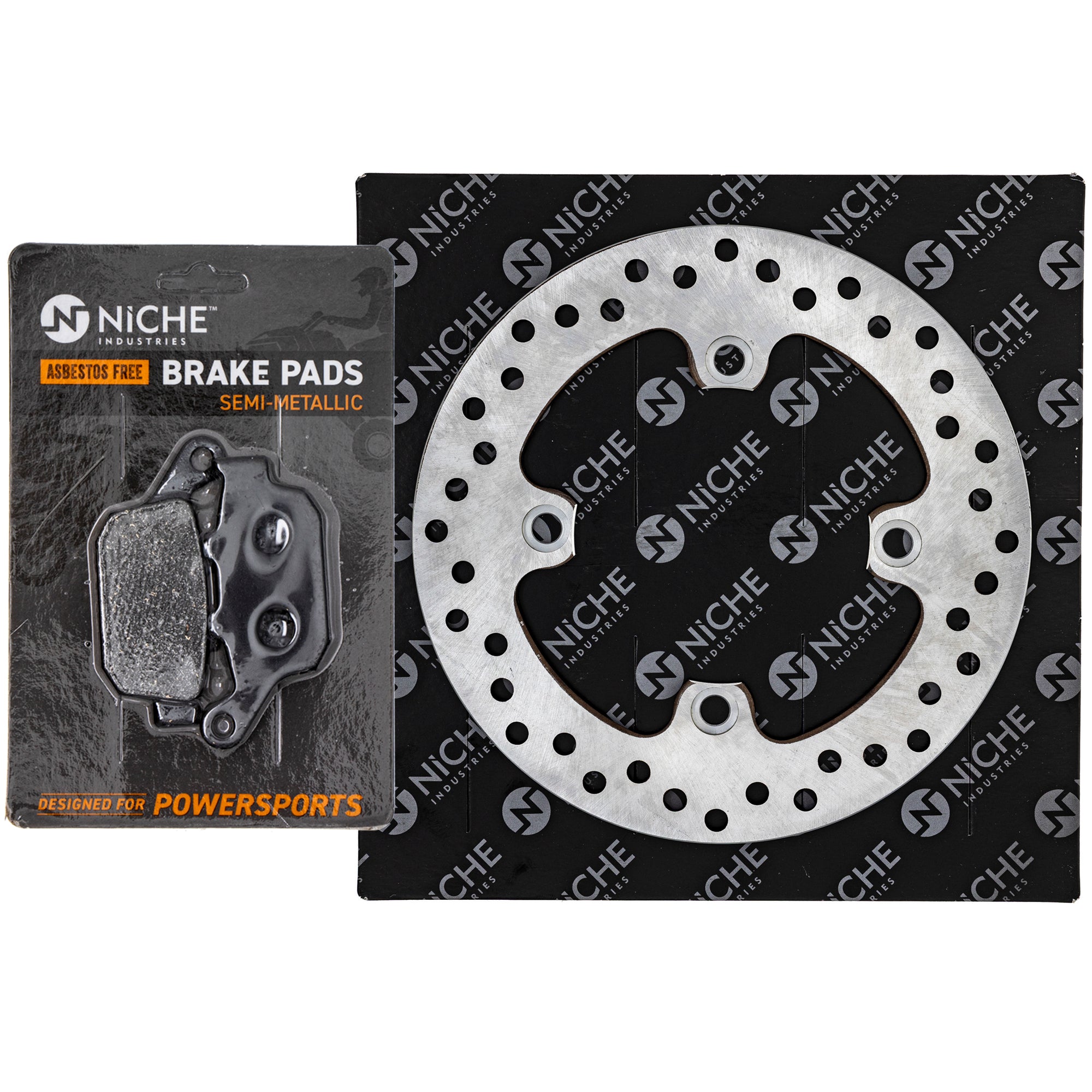 Single Rotor & Brake Pads Set for zOTHER Suzuki Kawasaki Speed Daytona T2020602 43082-0117 NICHE MK1007006