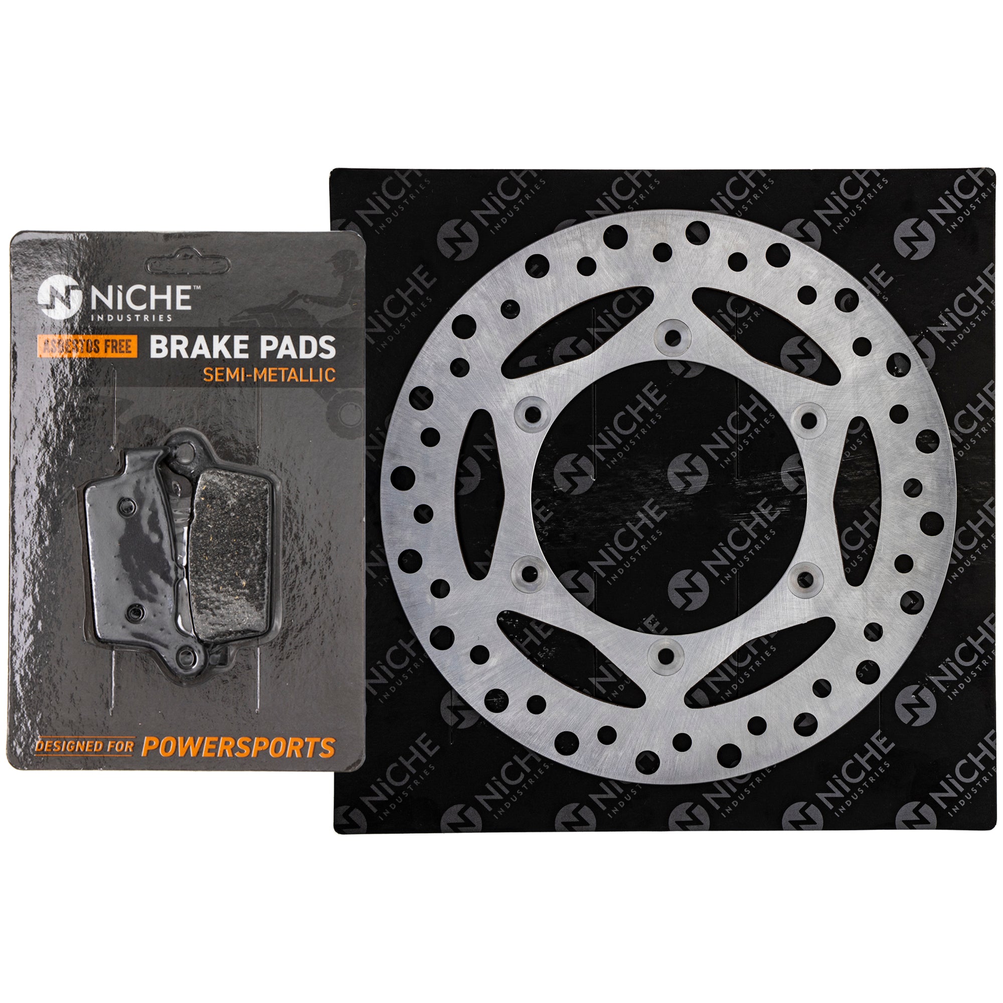 Single Rotor & Brake Pads Set for zOTHER Kawasaki YZ426F YZ400F YZ250 YZ125 69100-36850 NICHE MK1007018