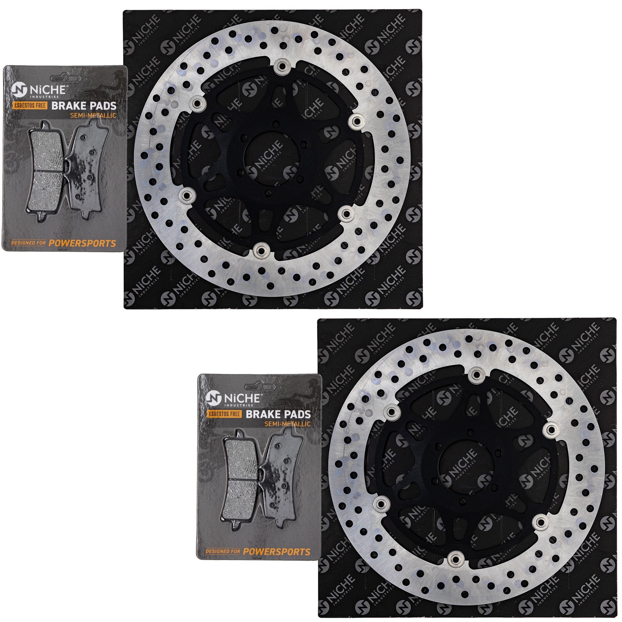 NICHE MK1007031 Brake Pad Set for zOTHER Suzuki Kawasaki 1190