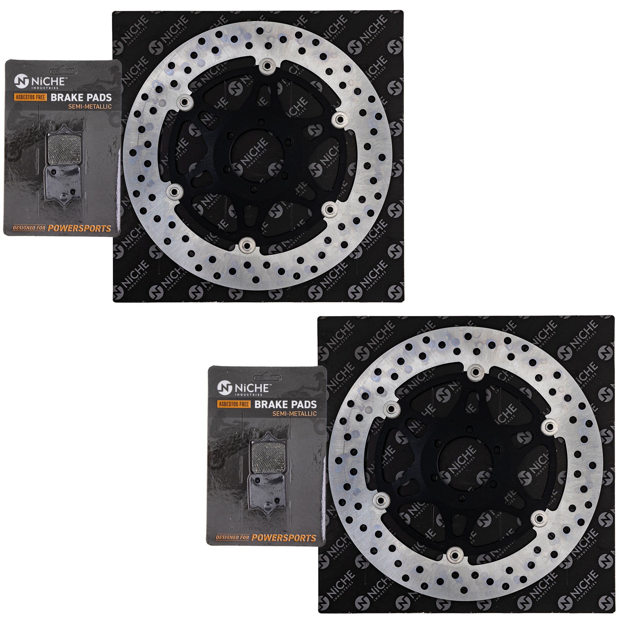 NICHE MK1007032 Brake Pad Set for zOTHER Yamaha 990 61013030000
