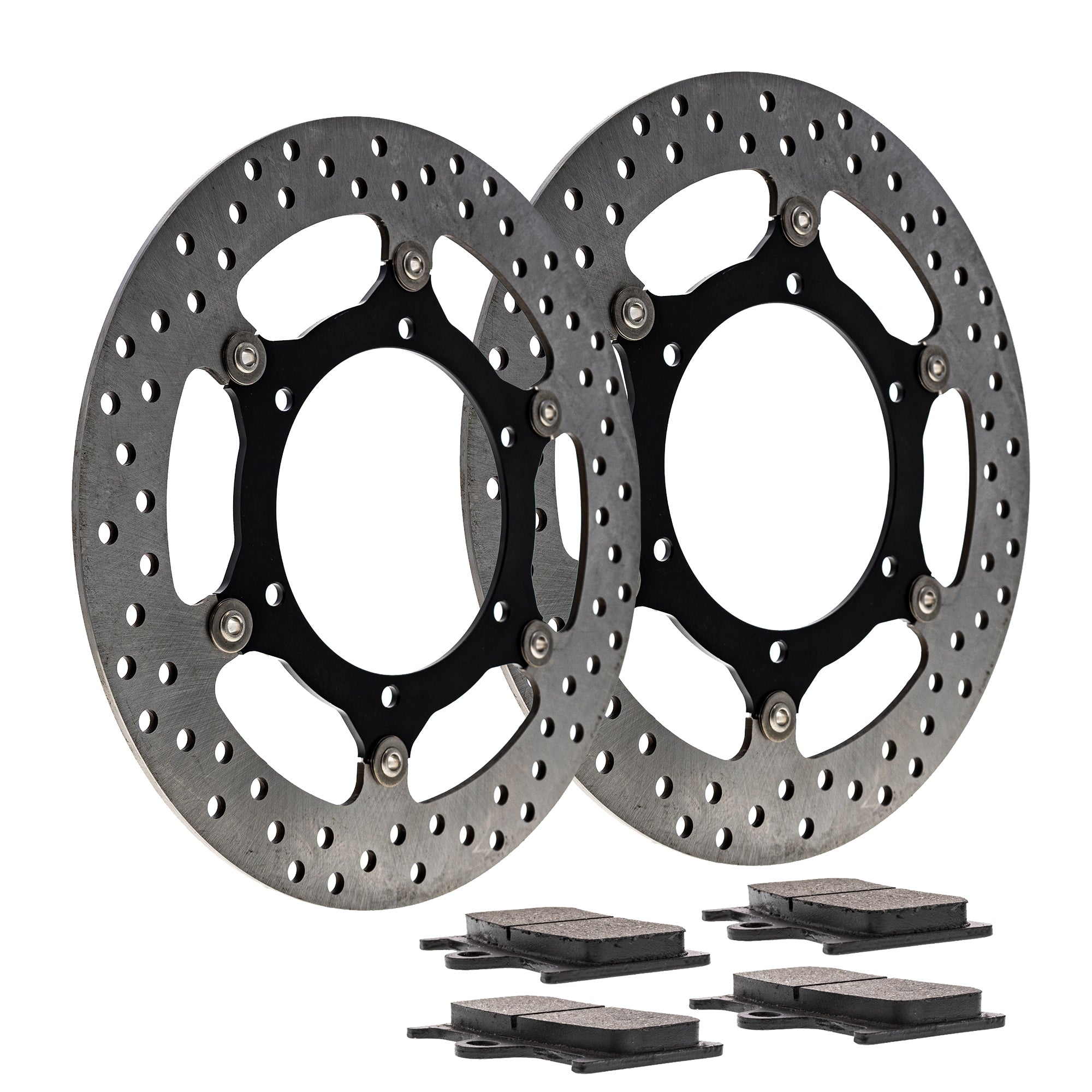 Complete Front or Rear Pad and Rotor Set for zOTHER Suzuki Kawasaki FJR1300 NICHE MK1007044