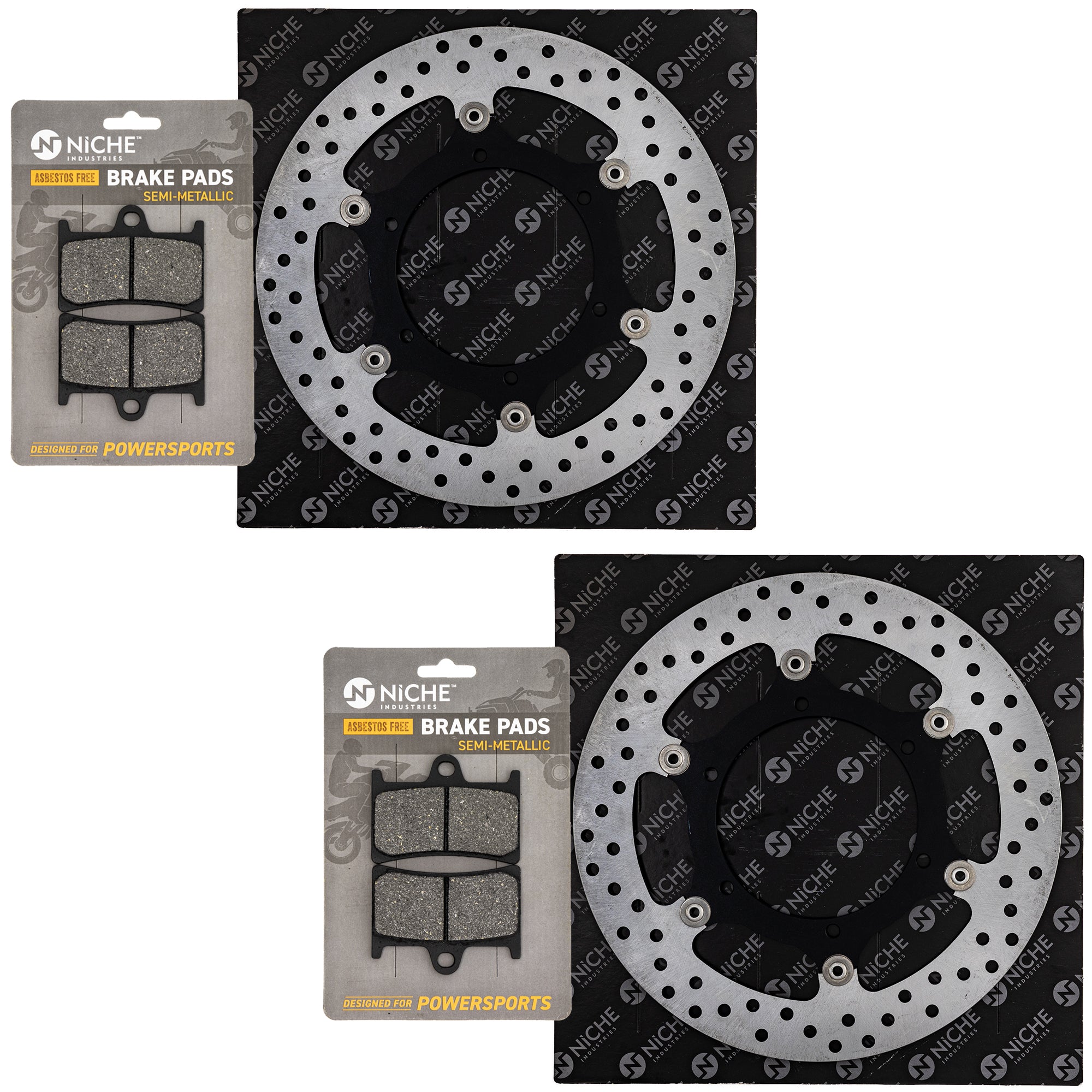 NICHE MK1007044 Brake Pad Set for zOTHER Suzuki Kawasaki FJR1300