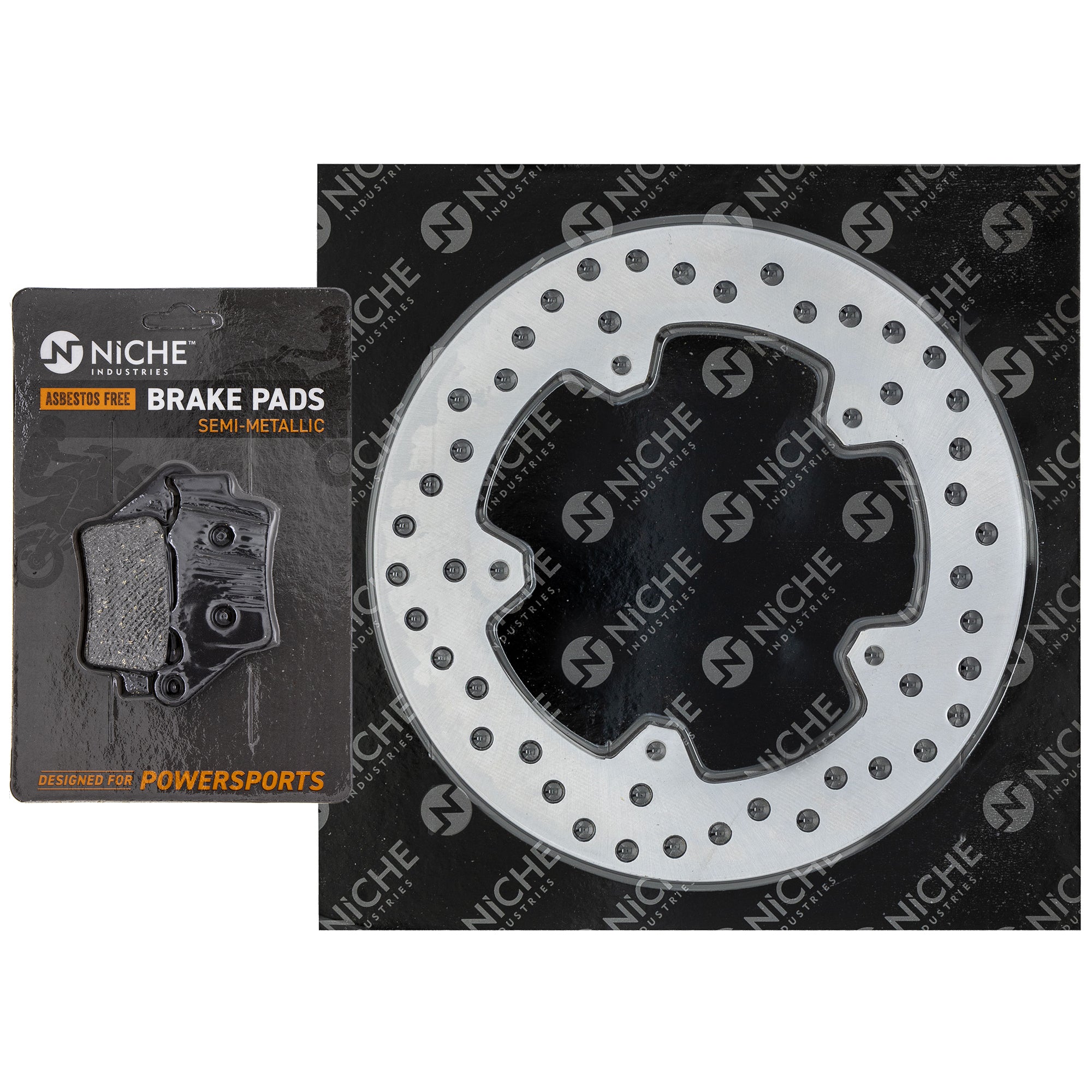 NICHE MK1007049 Single Pad and Rotor Set for zOTHER Triumph