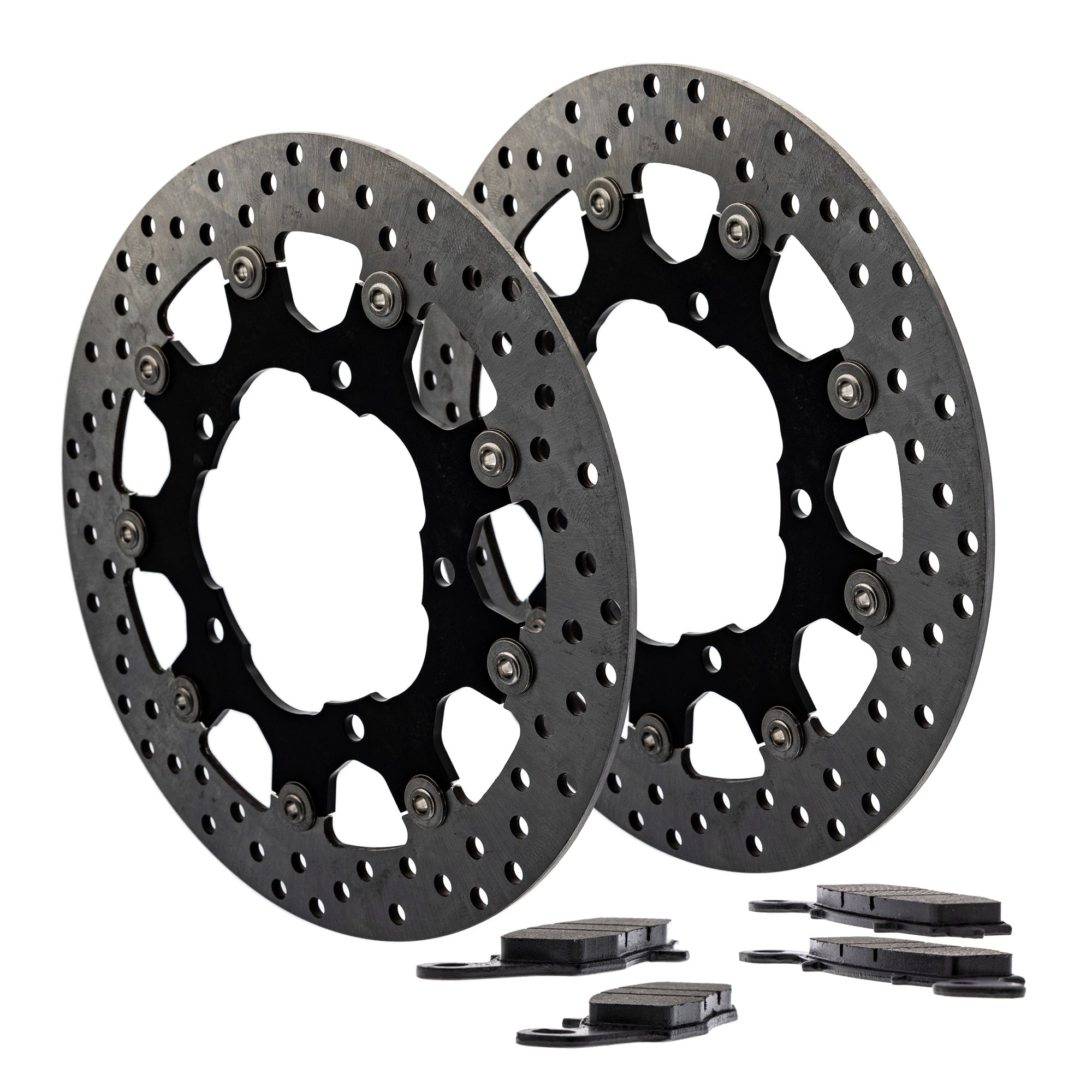 Complete Front or Rear Pad and Rotor Set for zOTHER Suzuki Kawasaki Honda GSXS750 NICHE MK1007065