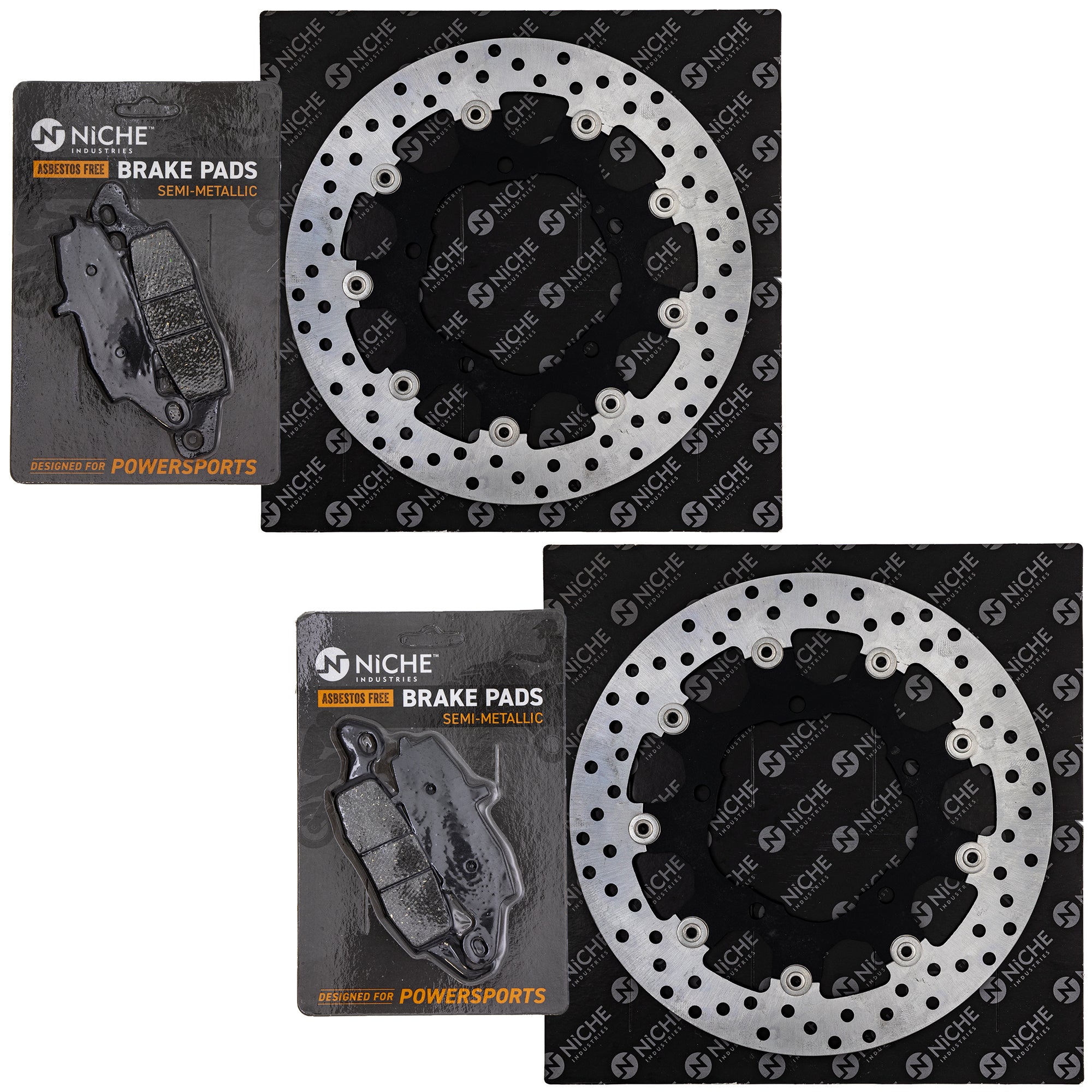 NICHE MK1007065 Brake Pad Set for zOTHER Suzuki Kawasaki Honda