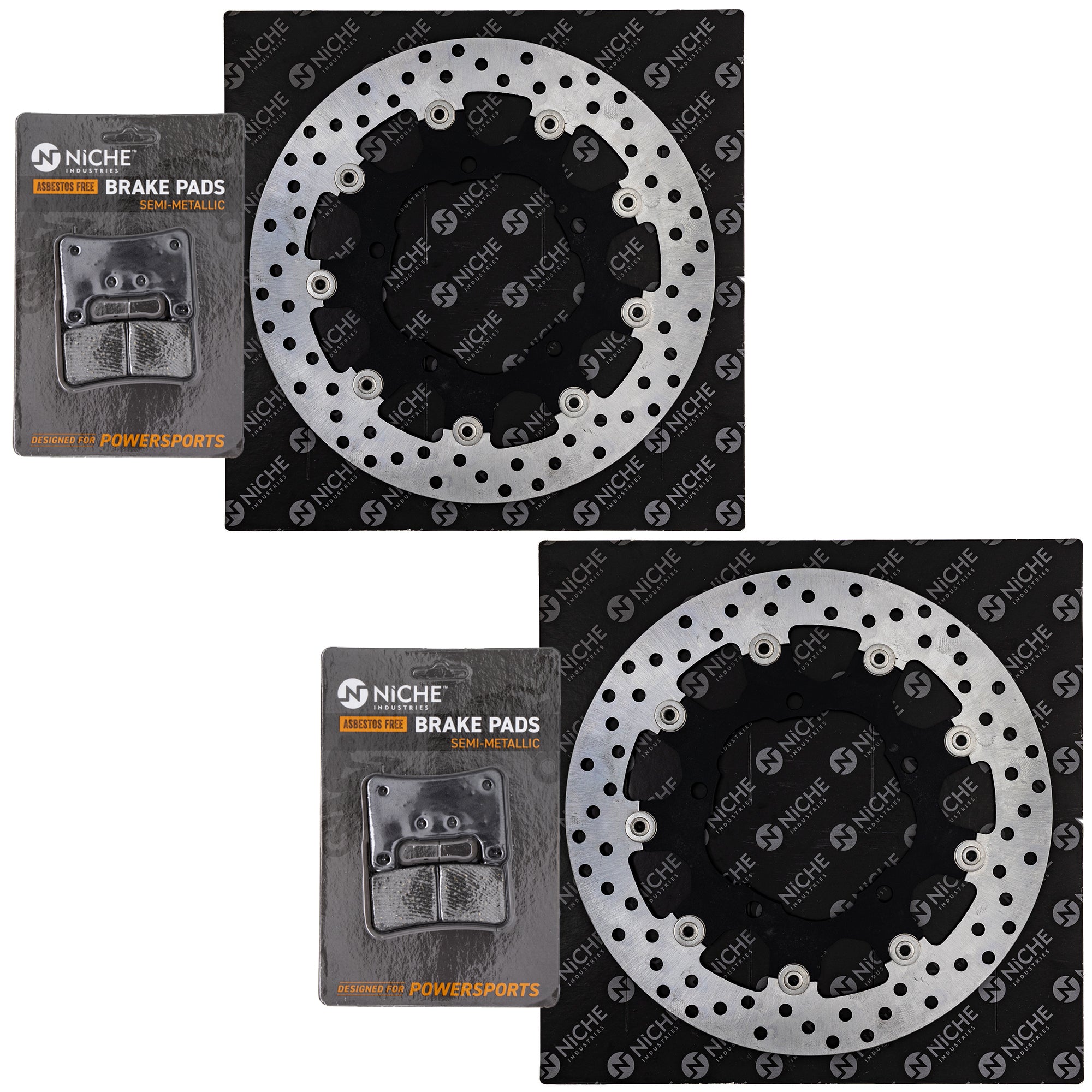 NICHE MK1007066 Brake Pad Set for zOTHER Victory Triumph KTM