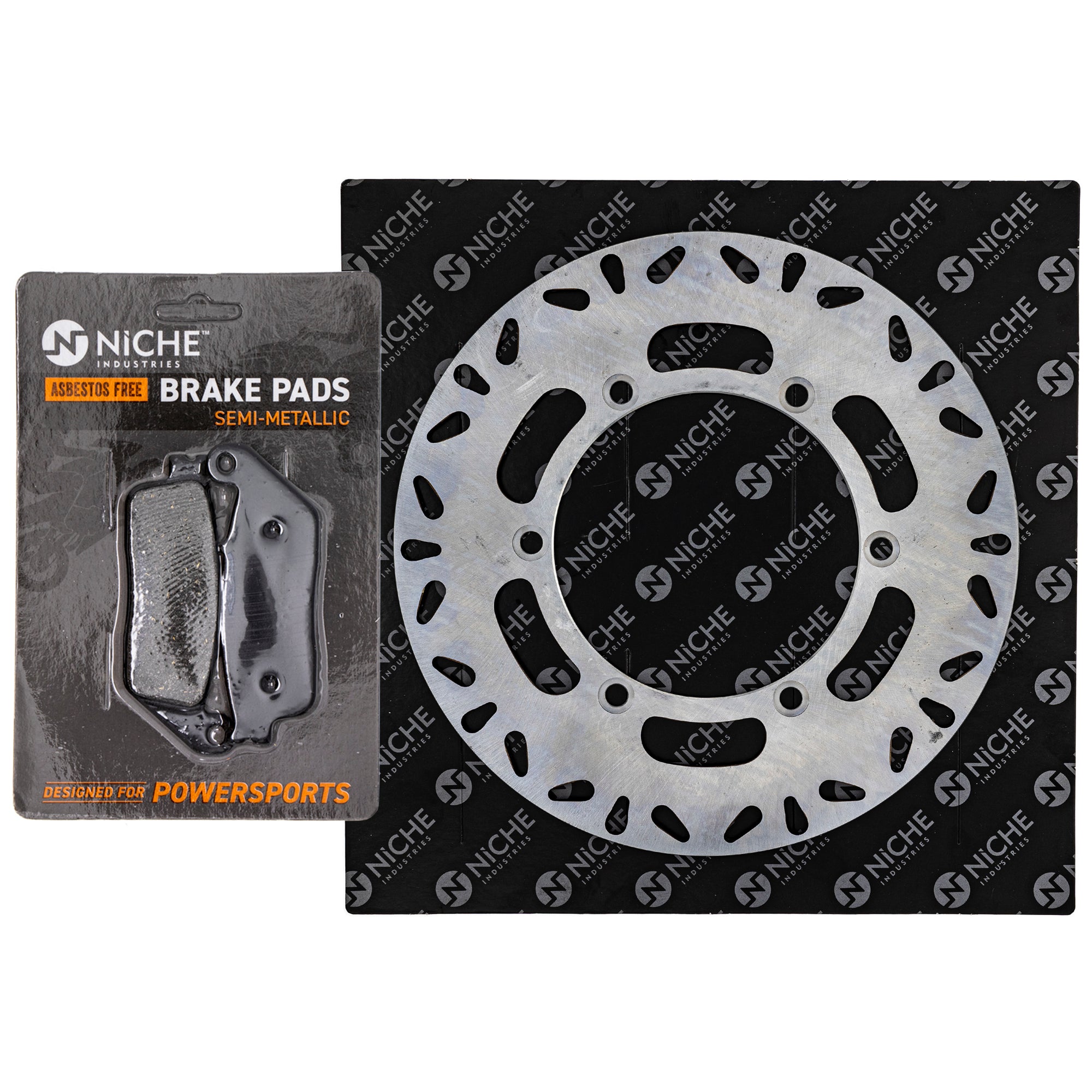 Single Rotor & Brake Pads Set for zOTHER Yamaha BRP Can-Am Ski-Doo Sea-Doo ST1100 CBR1000F NICHE MK1007072