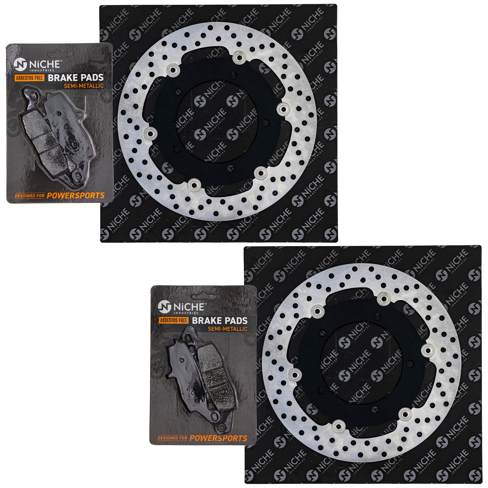 NICHE MK1007098 Brake Pad Set for zOTHER Suzuki Kawasaki SV650S