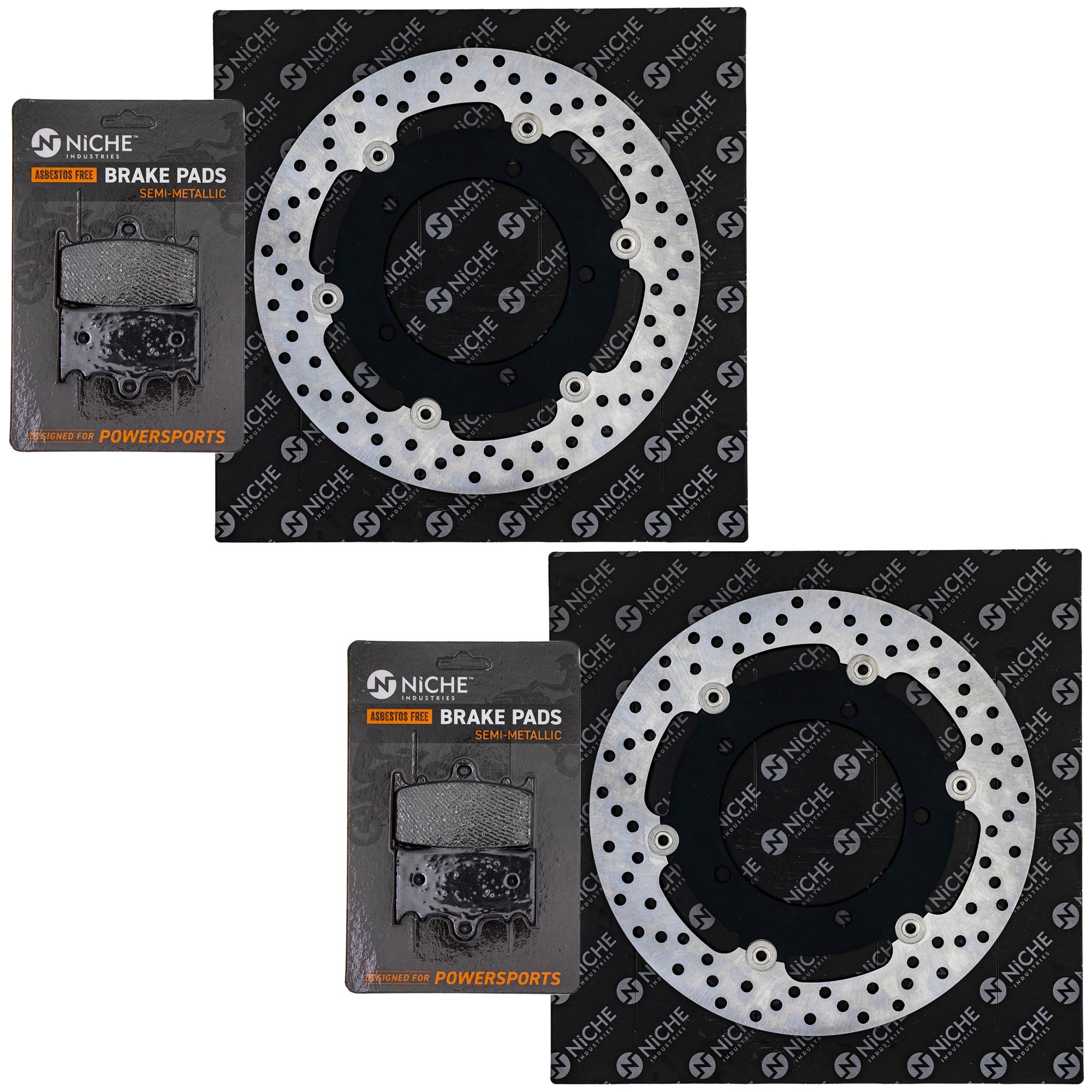 NICHE MK1007099 Brake Pad Set for zOTHER Victory Honda SV1000S