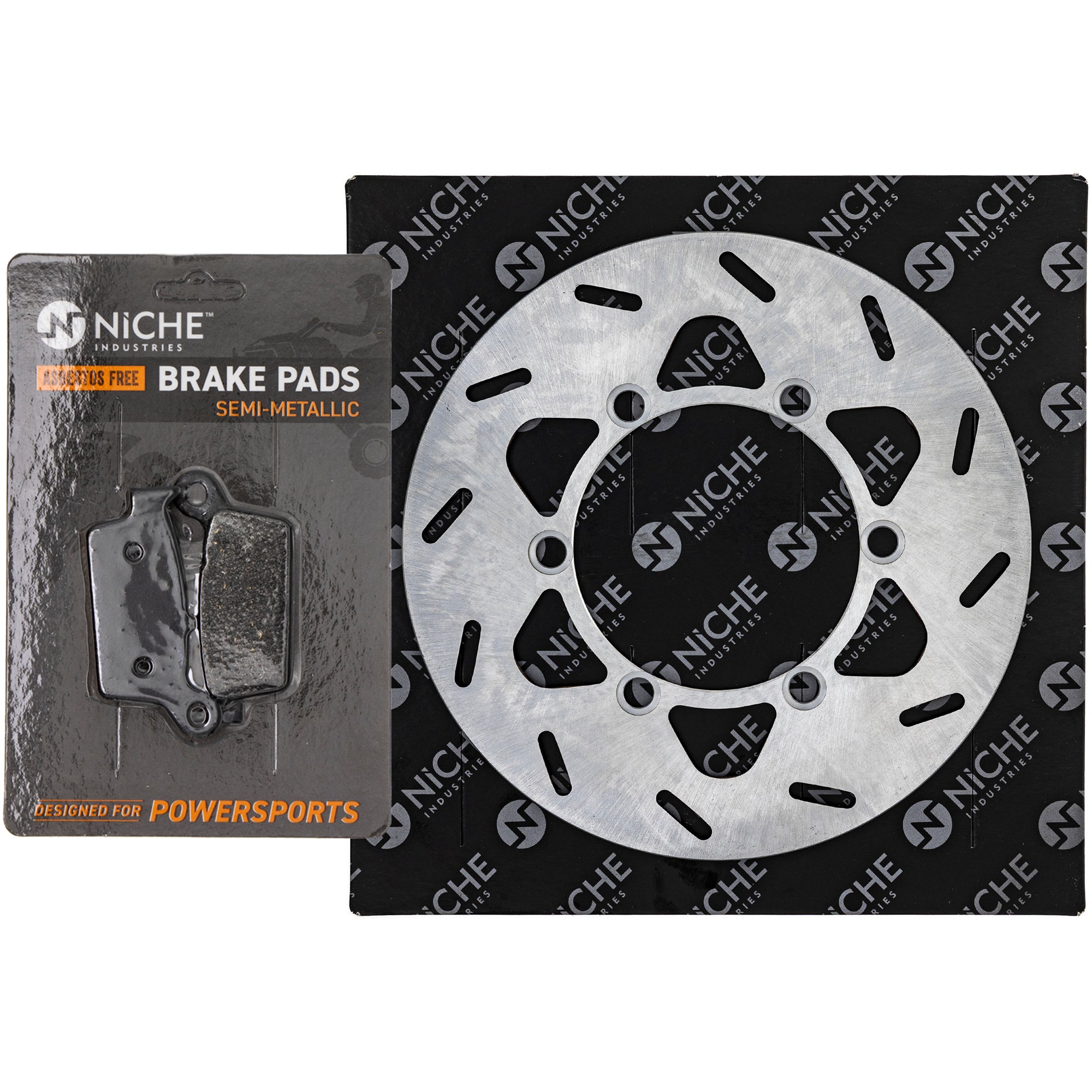 Single Rotor & Brake Pads Set for zOTHER Triumph KLX650R 69100-36850 43105-KZ1-415 NICHE MK1007102