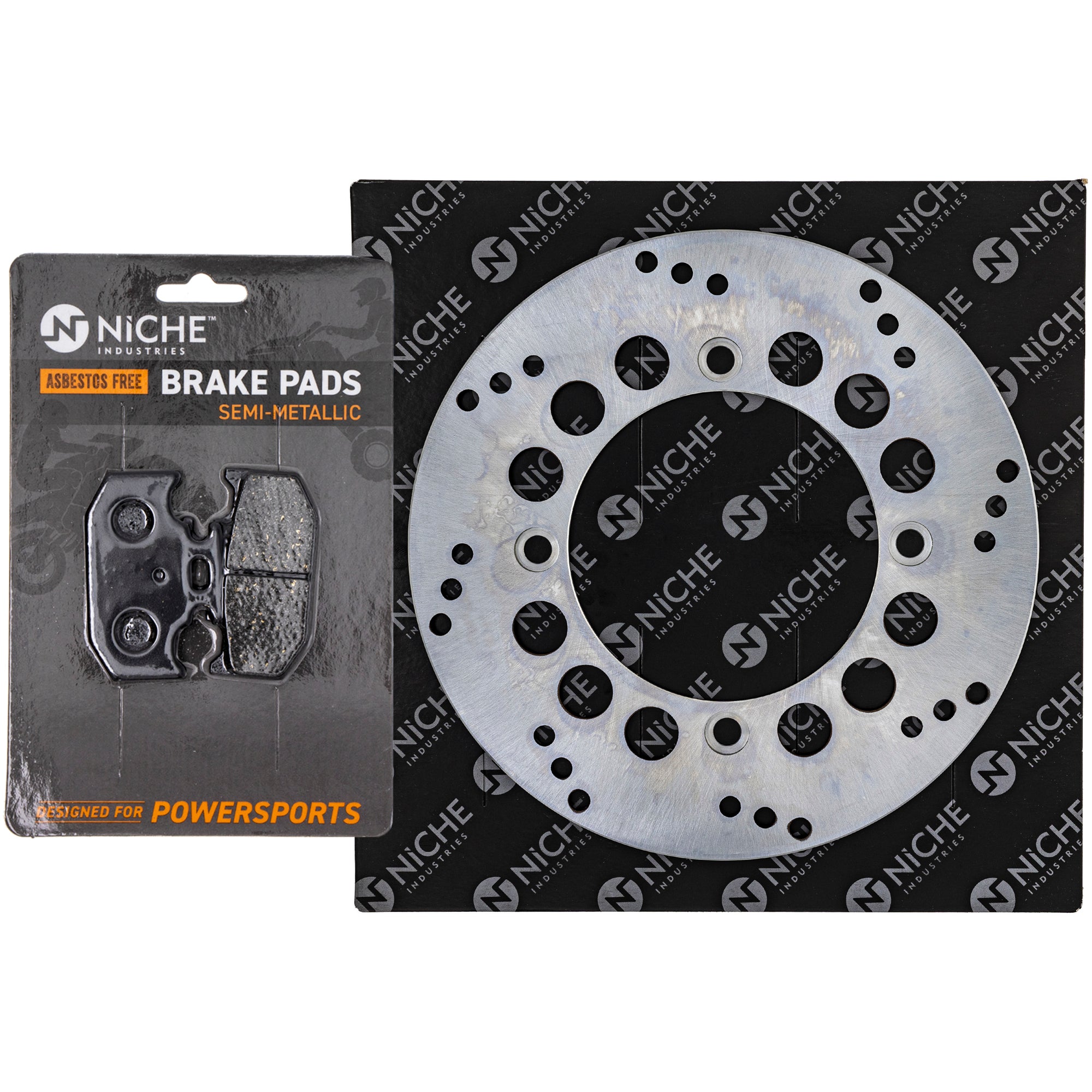 Single Rotor & Brake Pads Set for zOTHER Honda DR650SE 43082-1131 3C5-25806-00-00 NICHE MK1007131