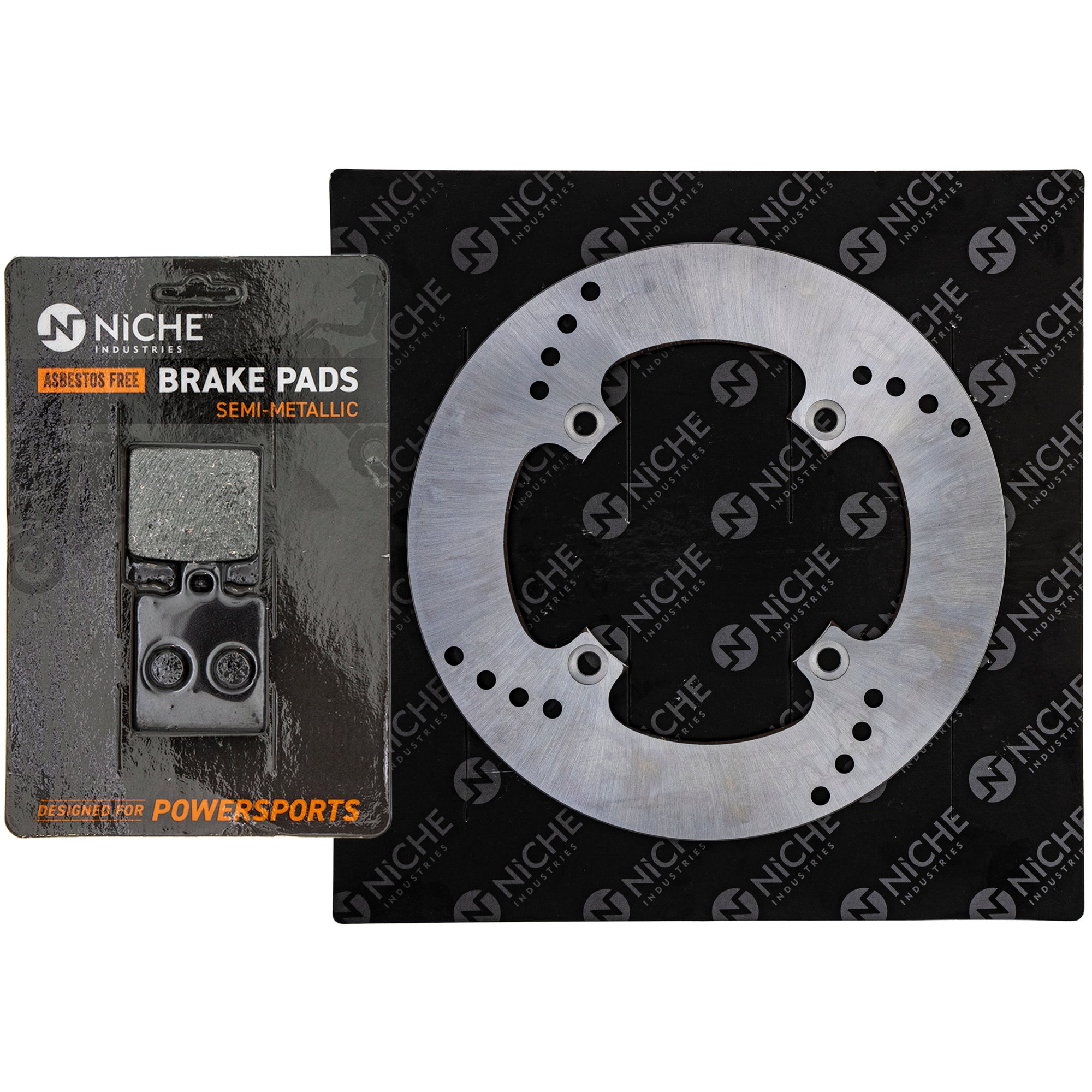 Single Rotor & Brake Pads Set for zOTHER Kawasaki 998 996 748 613-4-073-1A 613-4-054-1A NICHE MK1007134
