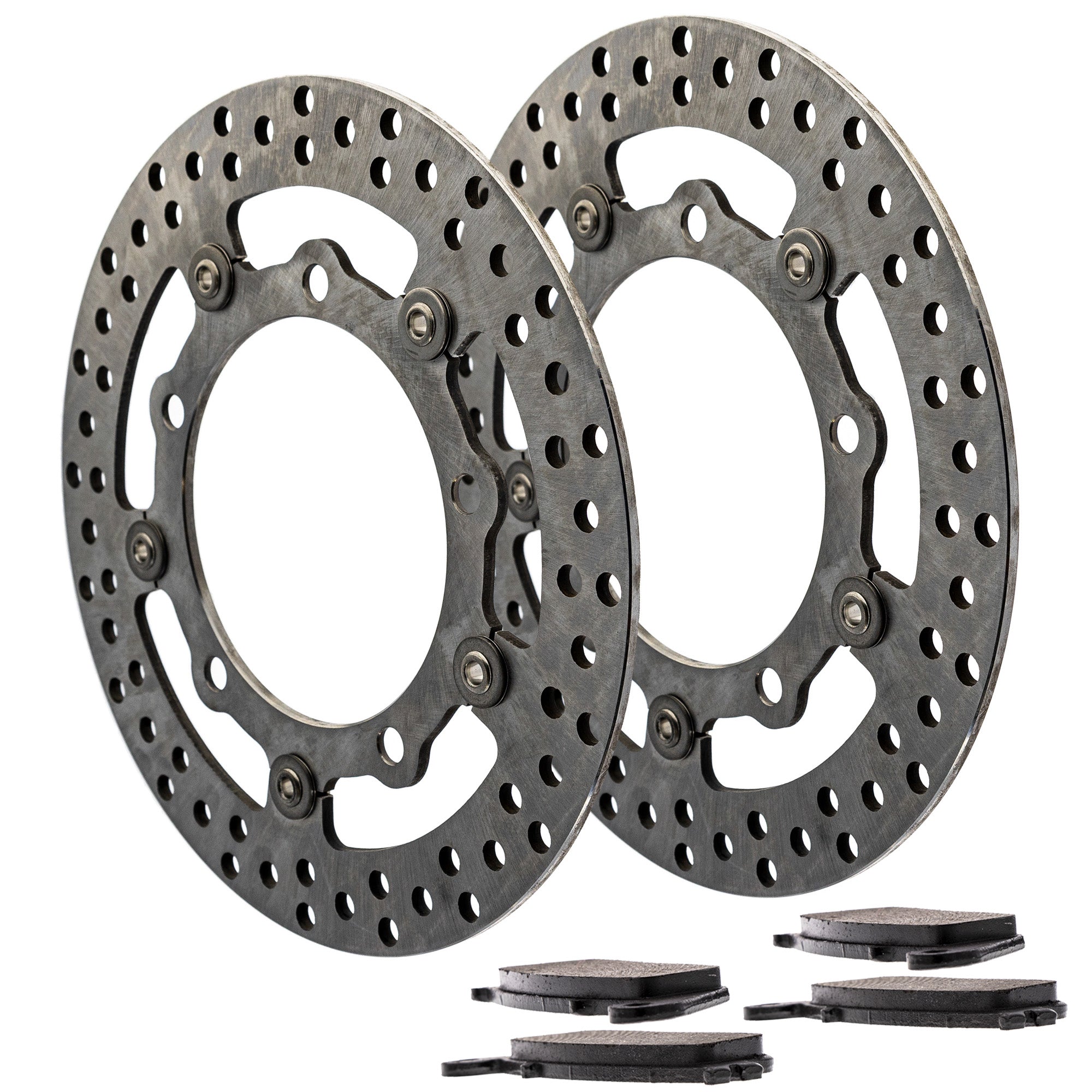 Complete Front or Rear Pad and Rotor Set for zOTHER Yamaha Burgman 69100-10840 59100-21870 NICHE MK1007136