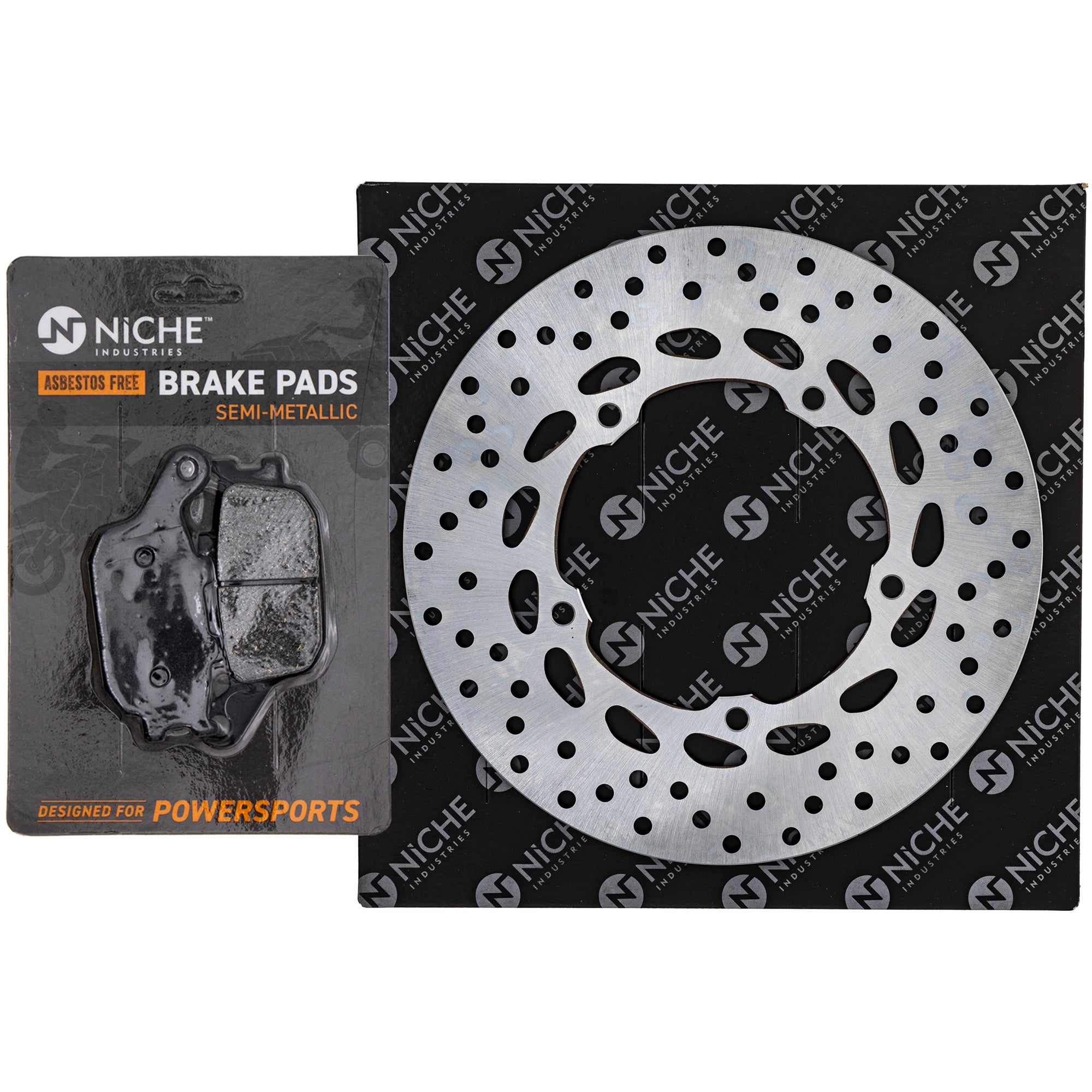 Single Rotor & Brake Pads Set for zOTHER Yamaha Diversion 43105-MW0-425 69100-06830 NICHE MK1007158