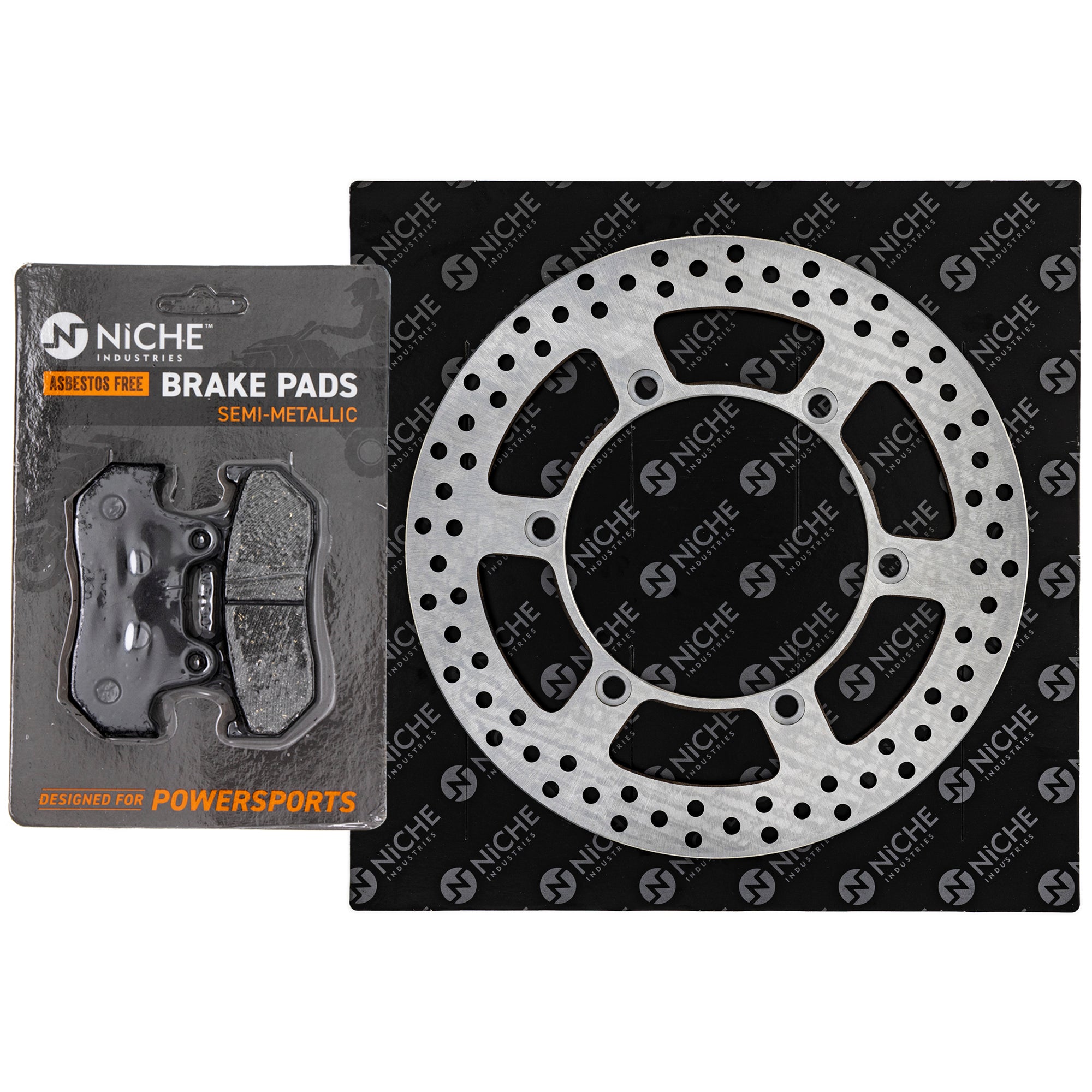 Single Rotor & Brake Pads Set for zOTHER Suzuki Interceptor 06435-MT8-405 431A0-MT8-670 NICHE MK1007165