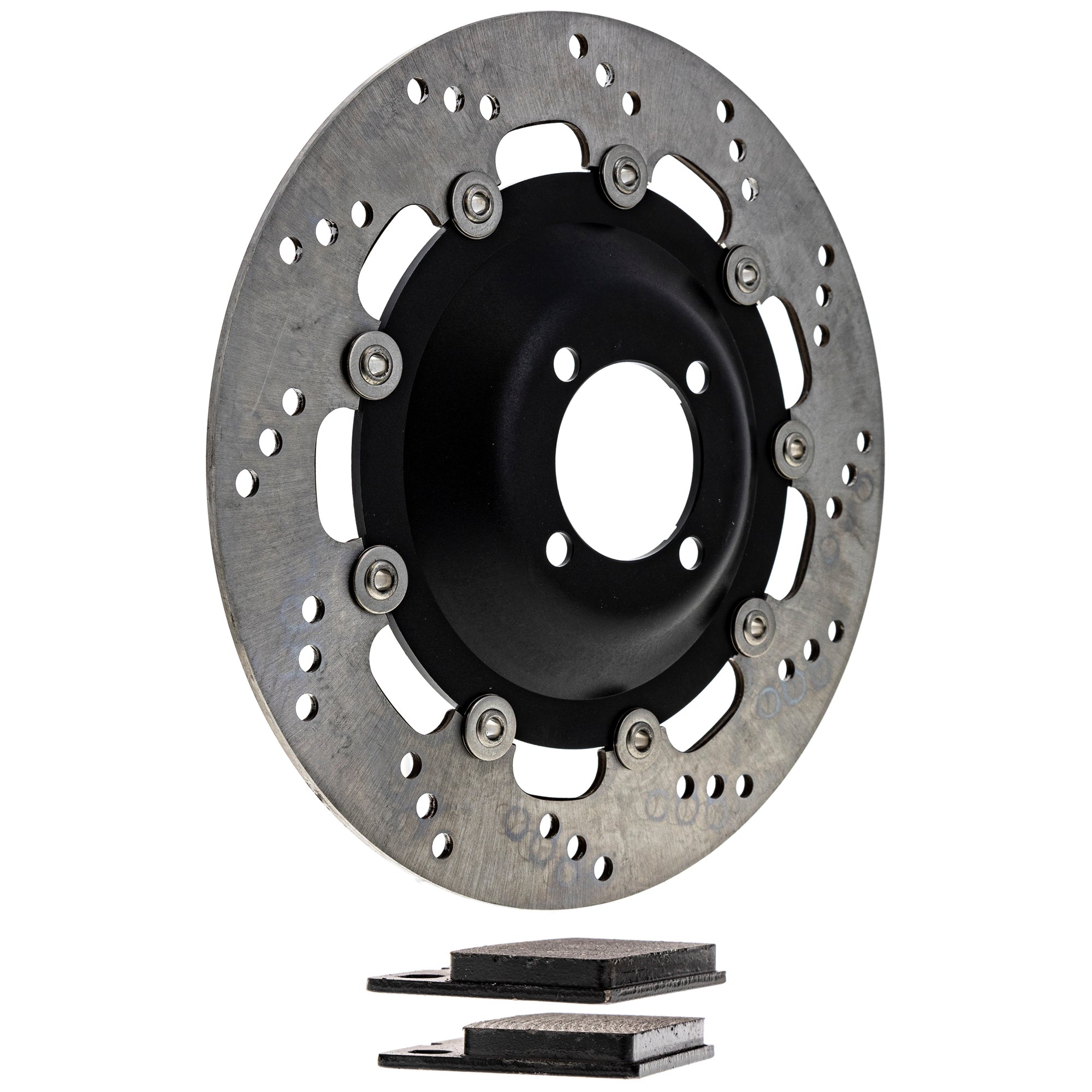 Single Rotor & Brake Pads Set for zOTHER Yamaha Suzuki Kawasaki Honda R80 R65 R100RT NICHE MK1007166