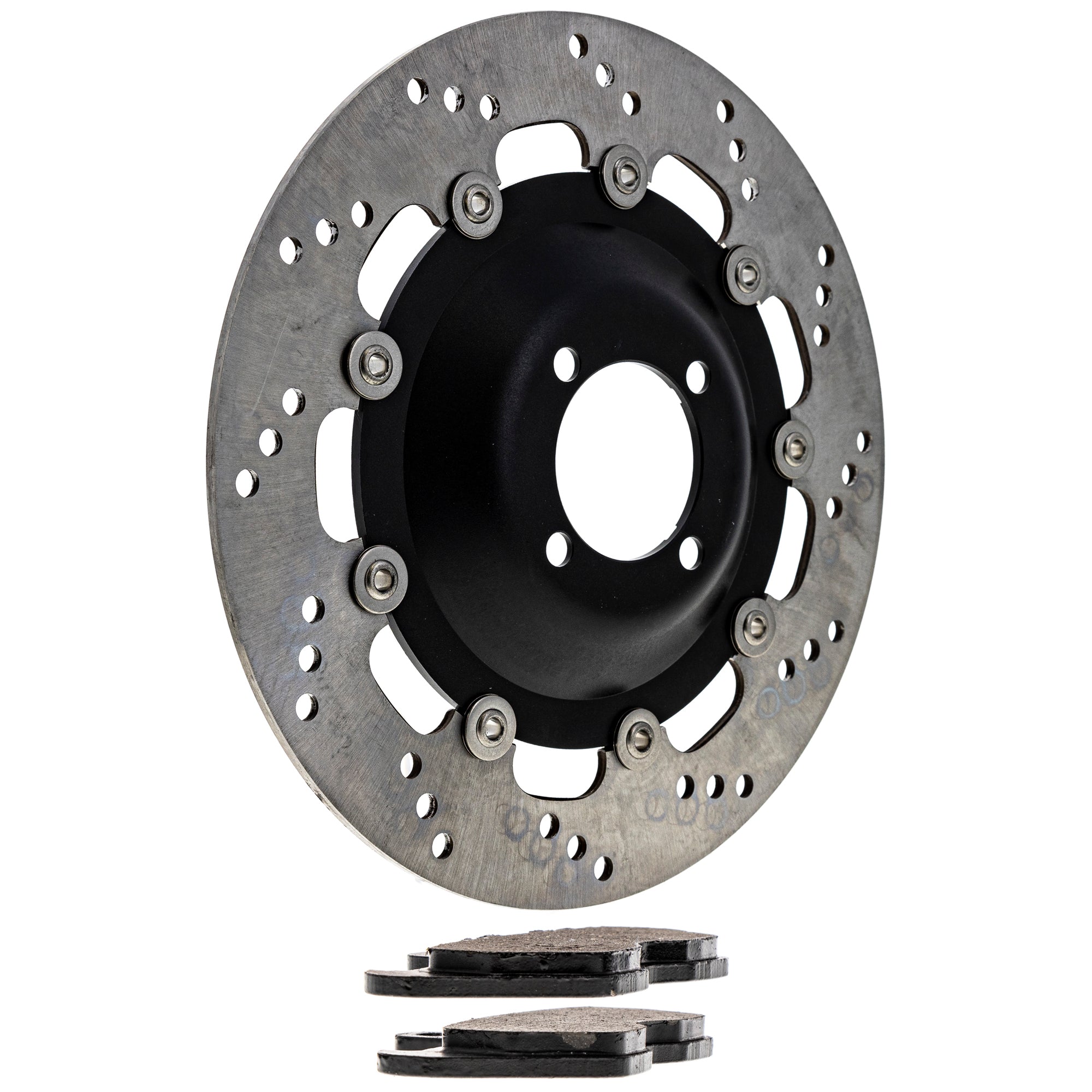 Single Rotor & Brake Pads Set for zOTHER Suzuki Kawasaki Honda BMW R100R 34117663764 NICHE MK1007167