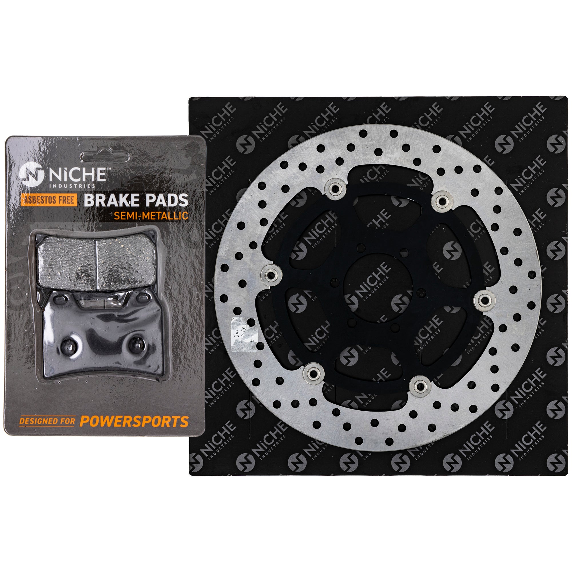 Rotor & Brake Pad Kit for zOTHER Polaris Kawasaki Monster 60313130000 2202492 58713030000 NICHE MK1007173