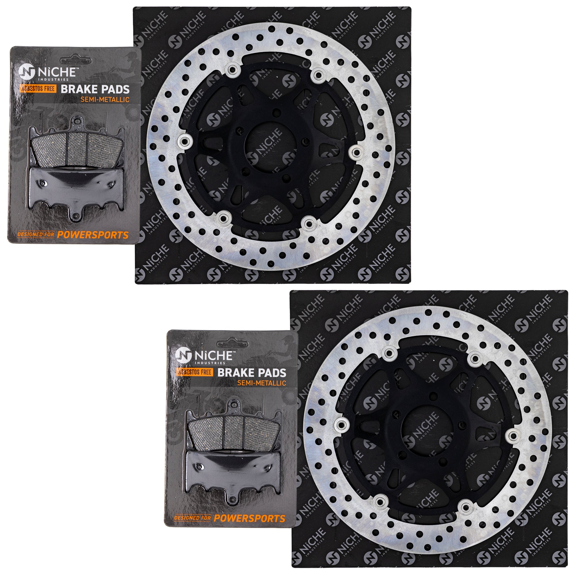 NICHE MK1007179 Brake Pad Set for zOTHER Yamaha Suzuki Kawasaki