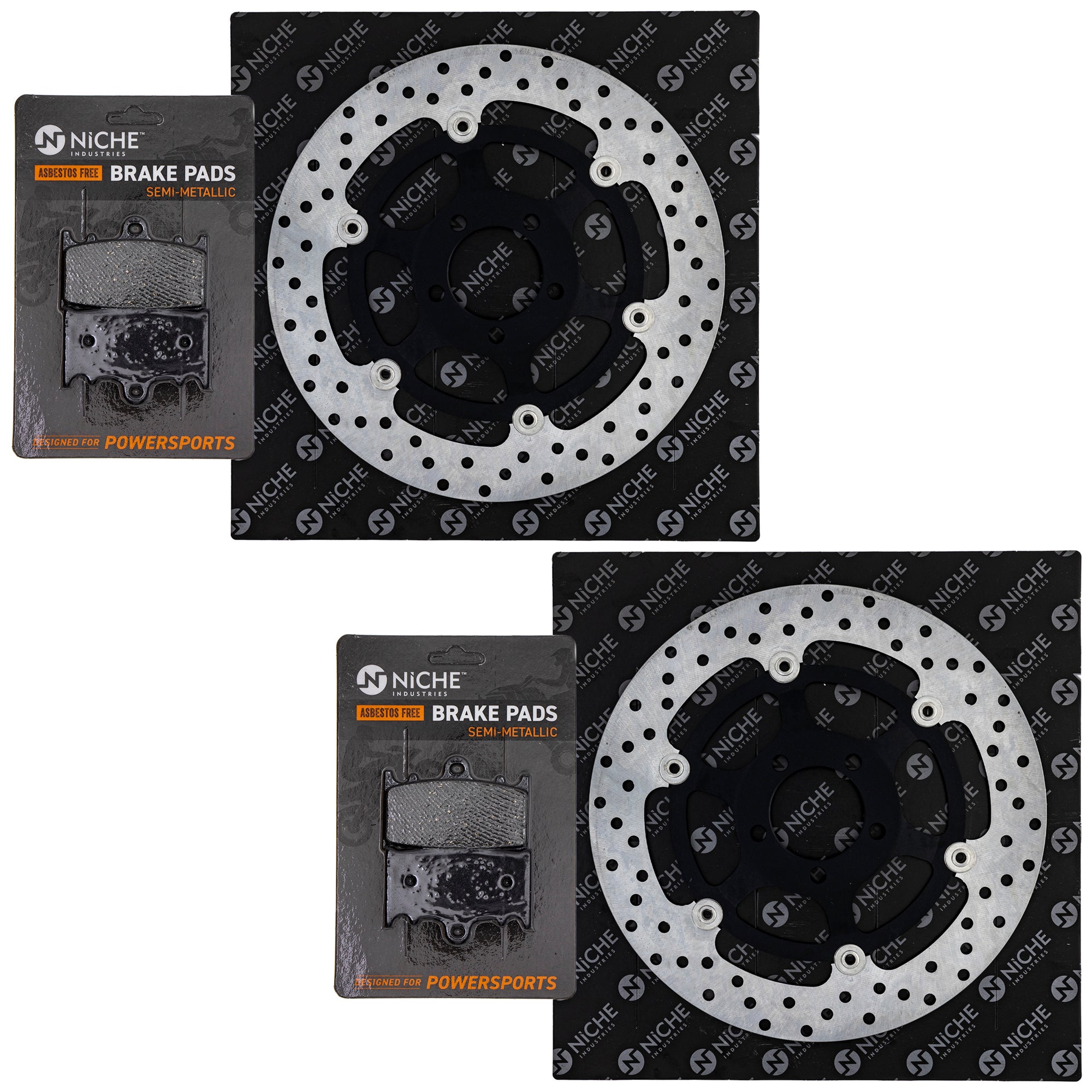 NICHE MK1007214 Brake Pad Set for zOTHER Suzuki BRP Can-Am Ski-Doo
