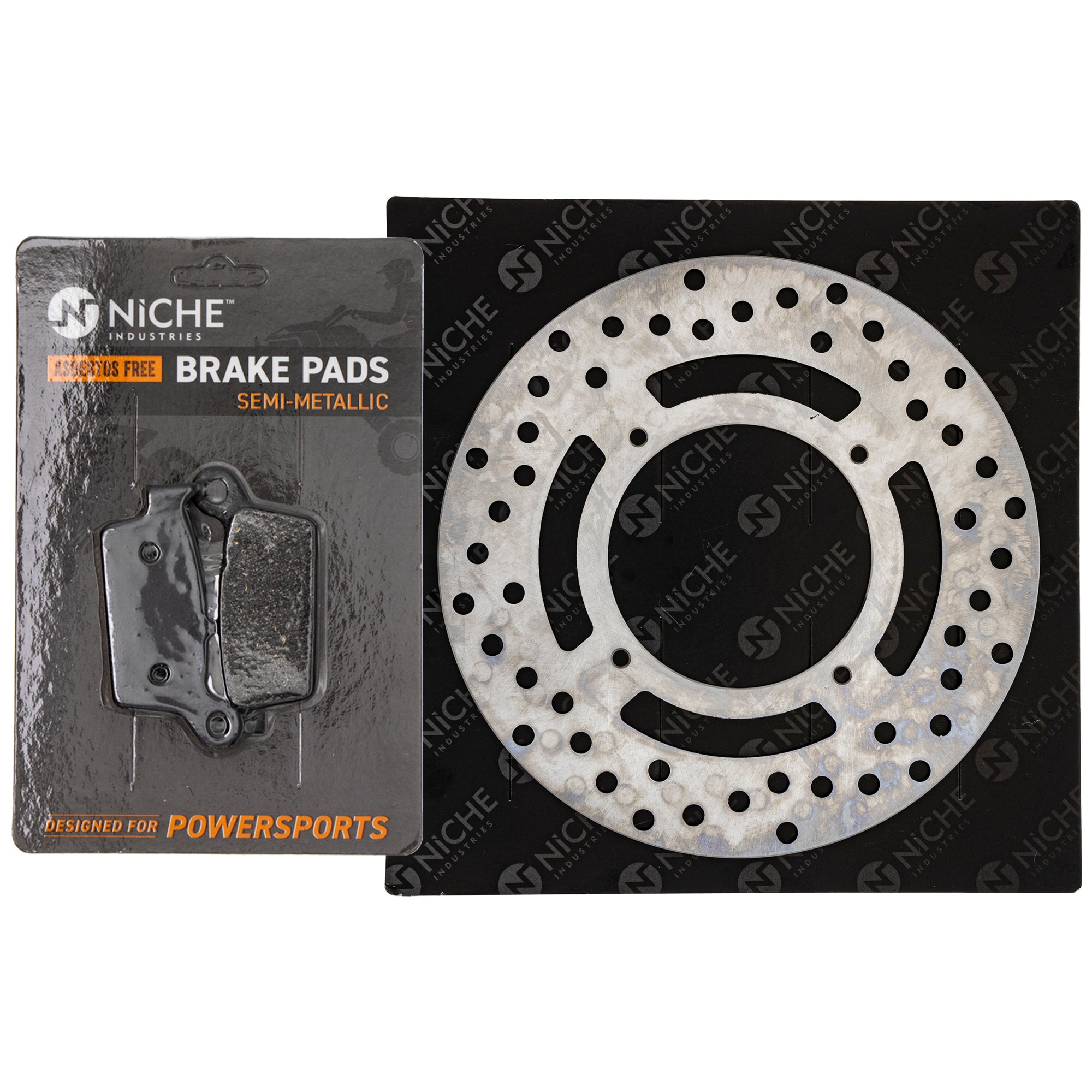 Single Rotor & Brake Pads Set for zOTHER Kawasaki XR650R 69100-36850 43105-KZ1-415 NICHE MK1007216