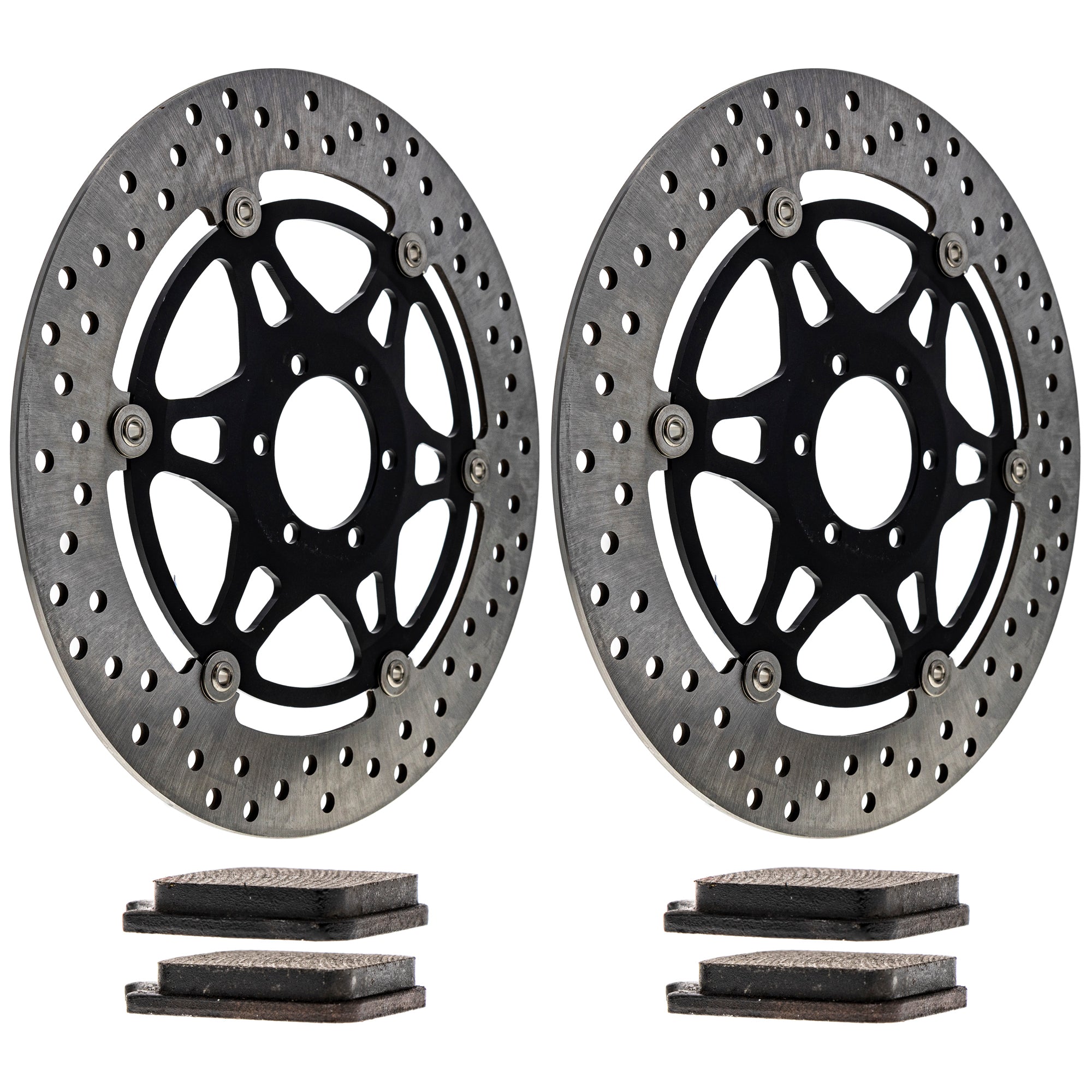 Front Brake Rotors and Pads Kit for zOTHER BMW Tuono Tornado RSV1000R Guzzi 61013030000 NICHE MK1007223