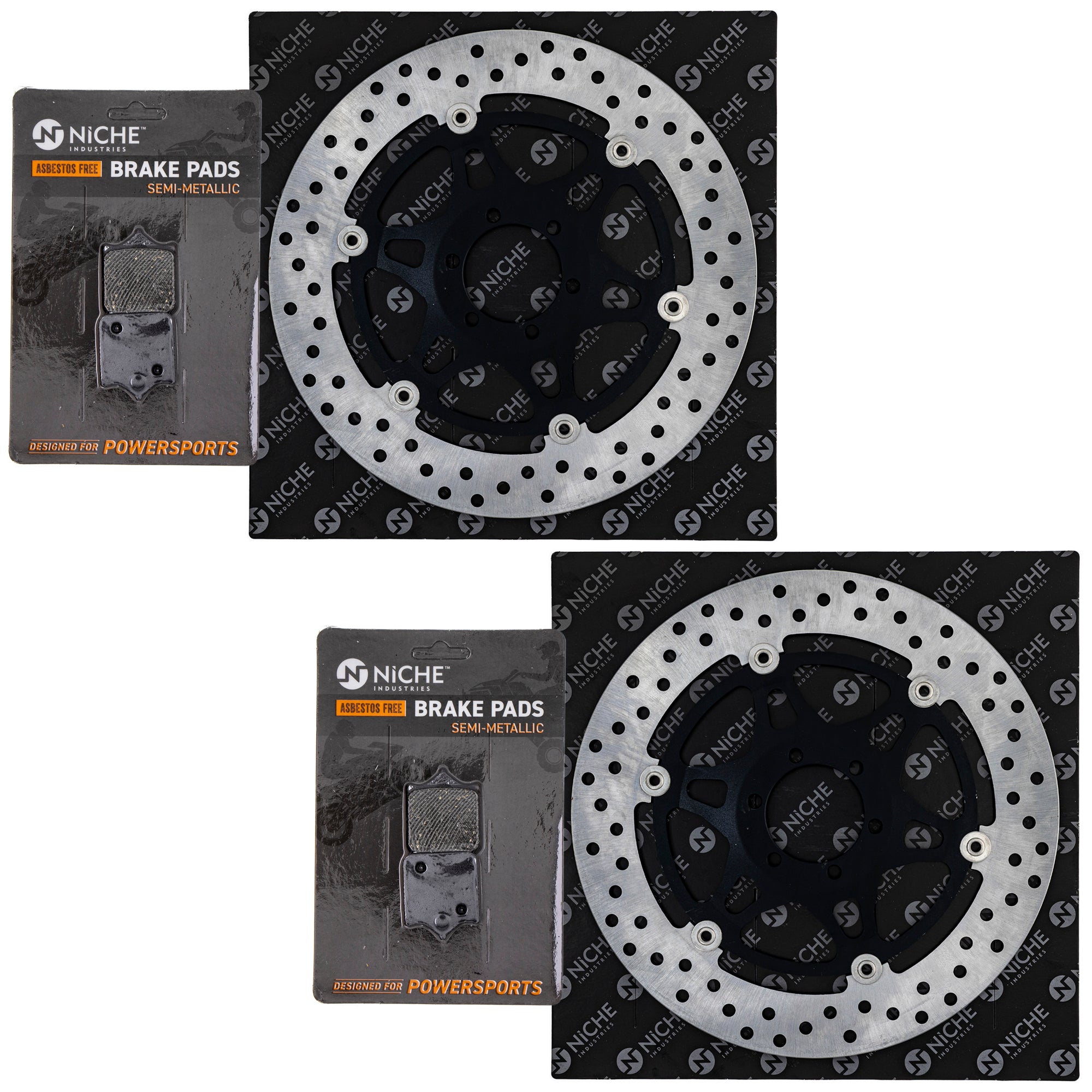 NICHE MK1007223 Brake Pad Set for zOTHER BMW Tuono Tornado
