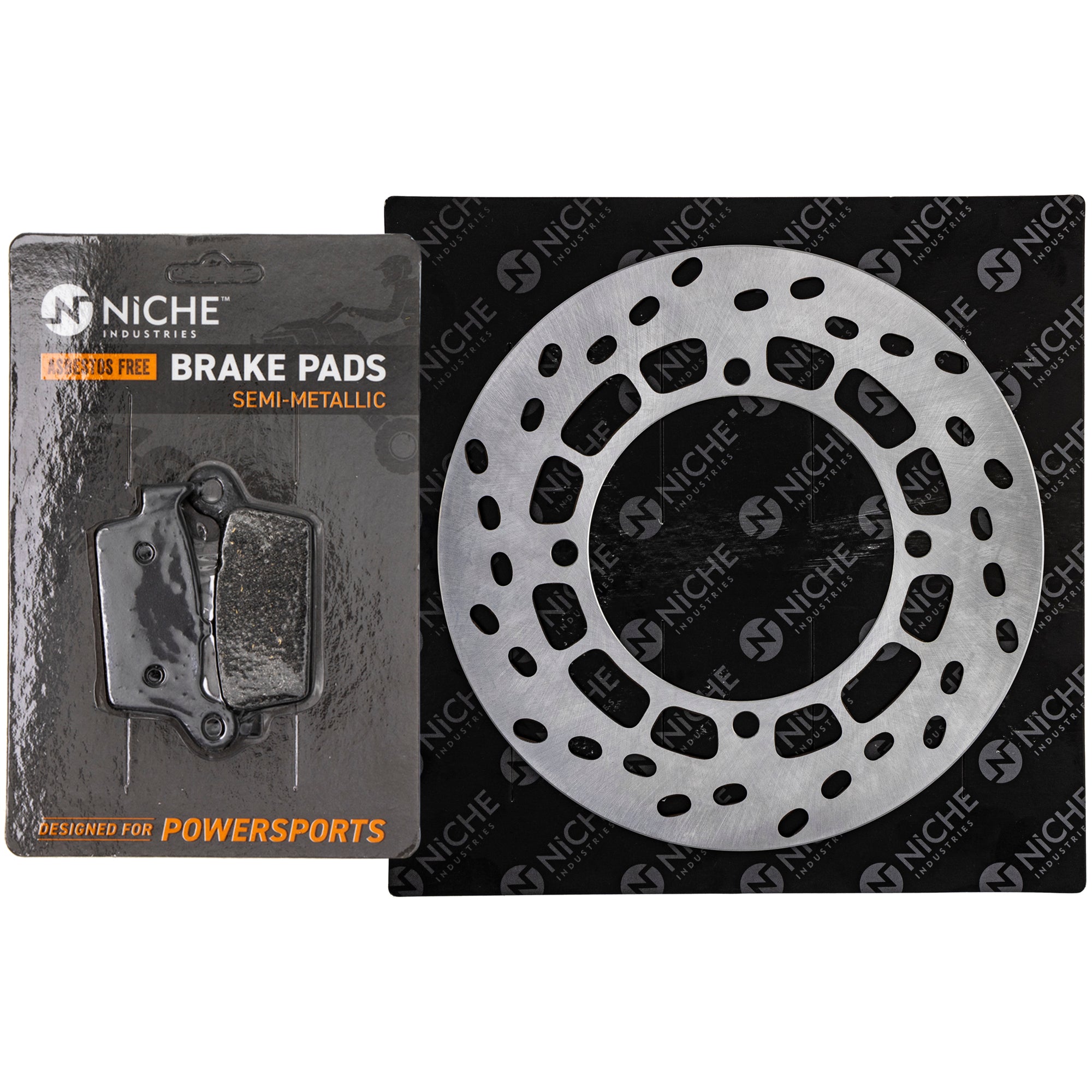 Single Rotor & Brake Pads Set for zOTHER Yamaha Suzuki Kawasaki Honda CR250R CR125R NICHE MK1007225