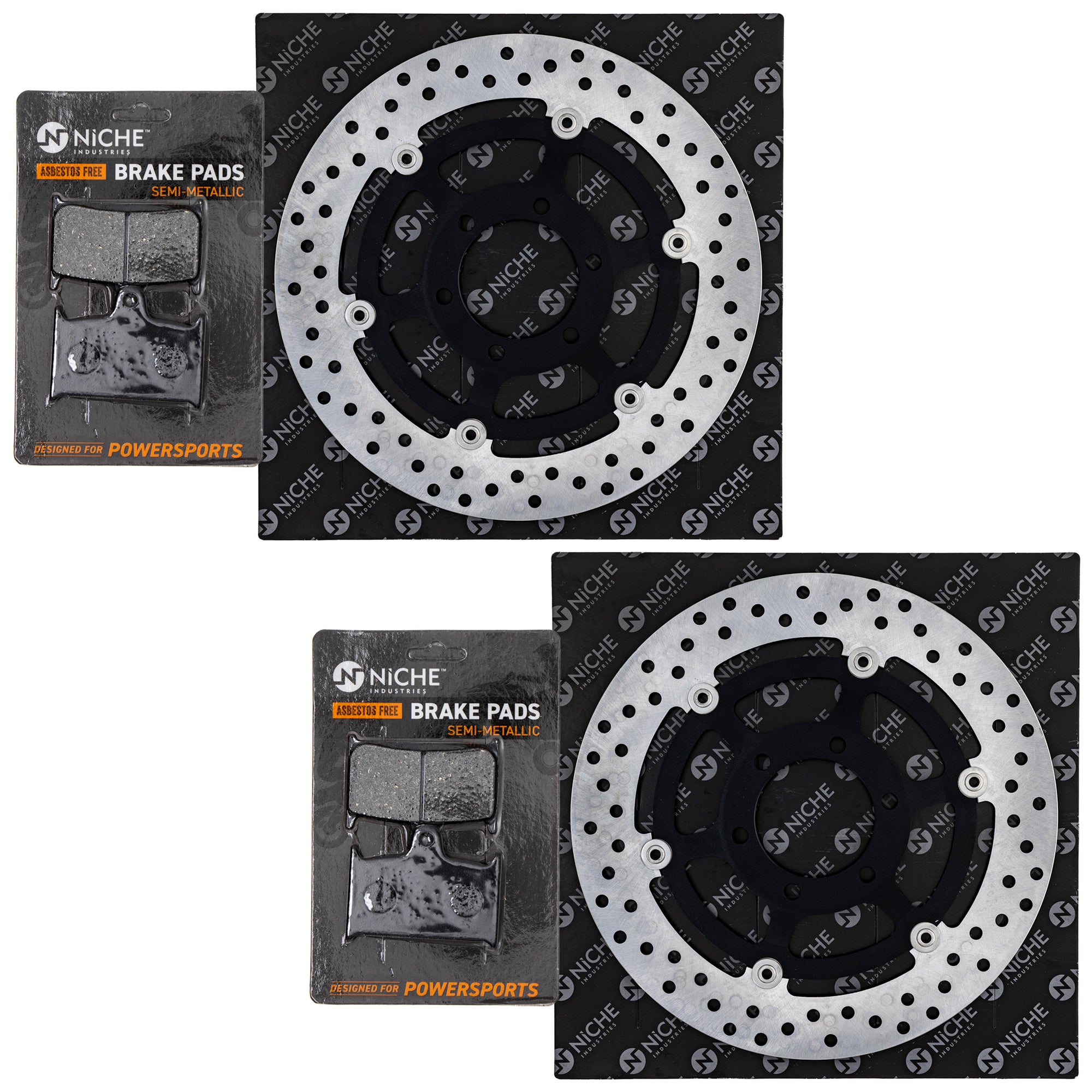 NICHE MK1007237 Brake Pad Set for zOTHER Yamaha Sprint Speed