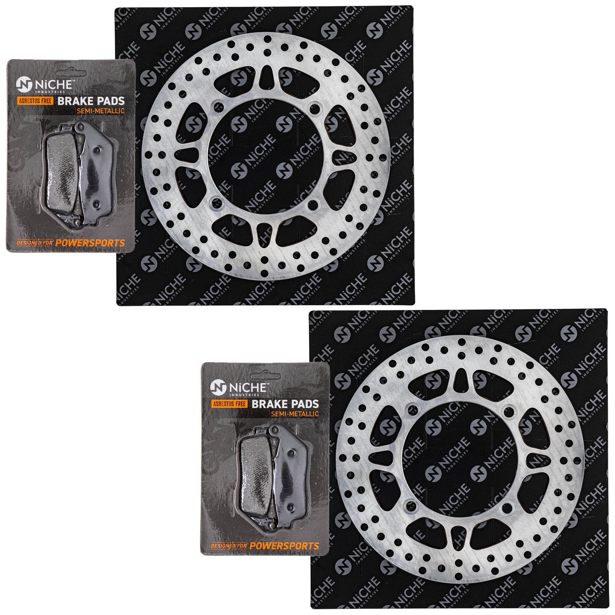NICHE MK1007243 Brake Pad Set for zOTHER Suzuki Kawasaki Burgman