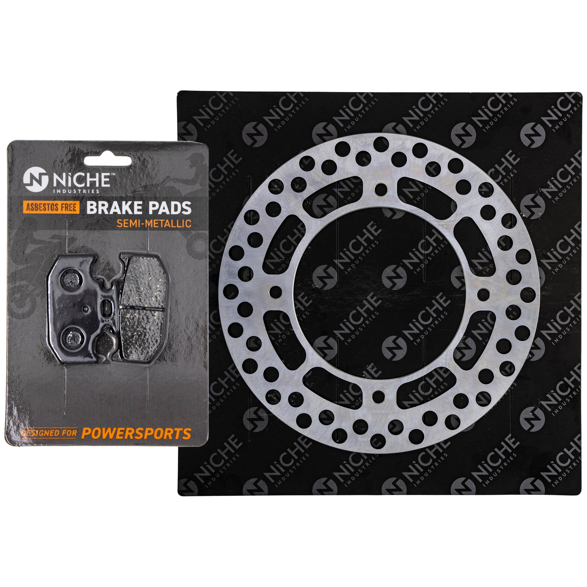 Single Rotor & Brake Pads Set for zOTHER Honda DR350SE DR350 DR250SE DR250 43082-1131 NICHE MK1007248