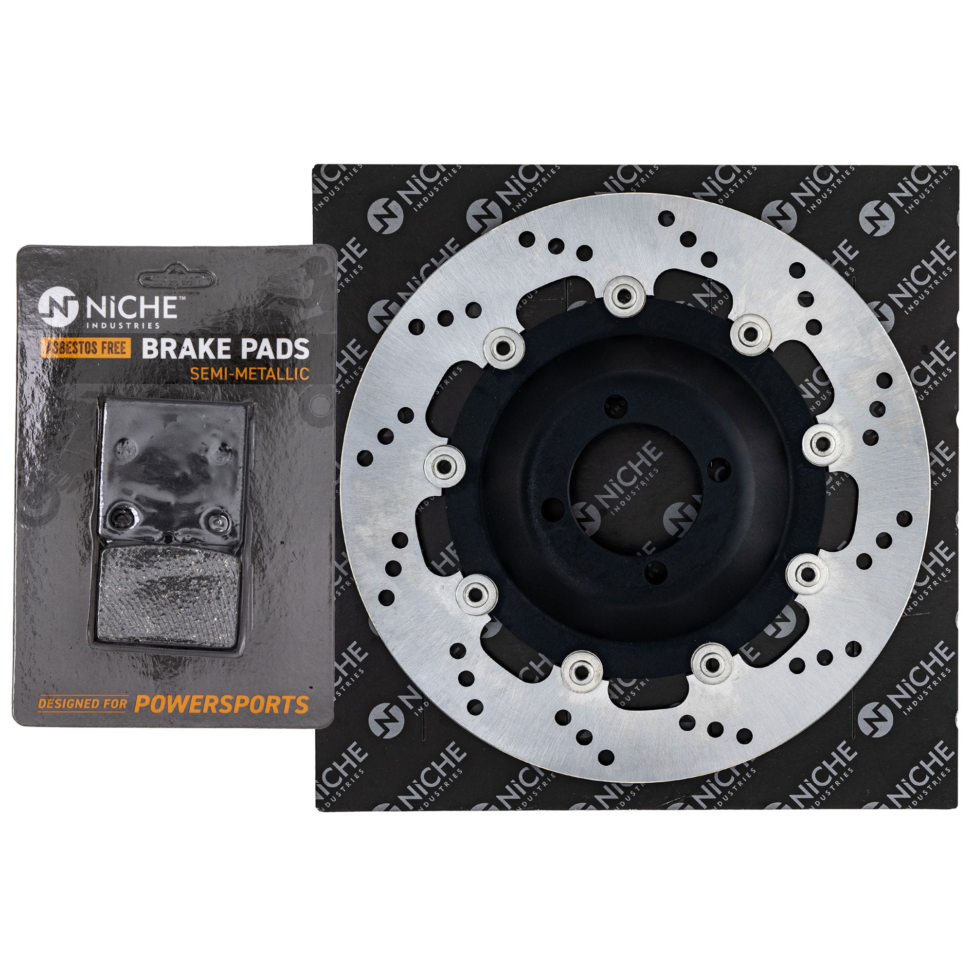 NICHE MK1007264 Single Pad and Rotor Set for Yamaha Suzuki