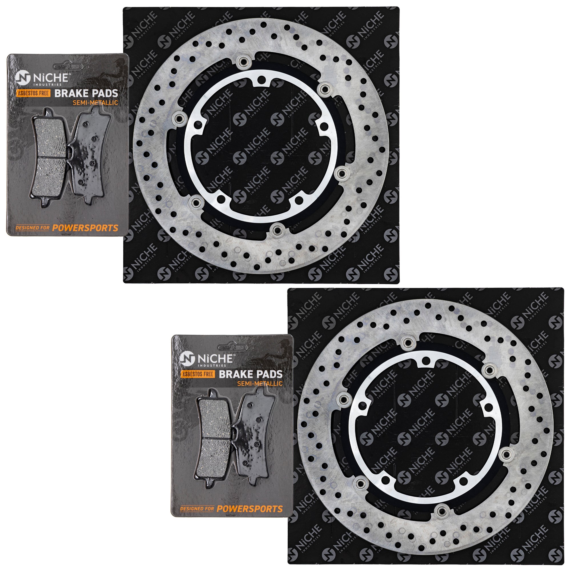 NICHE MK1007275 Brake Pad Set for zOTHER Yamaha Speed 59100-14850