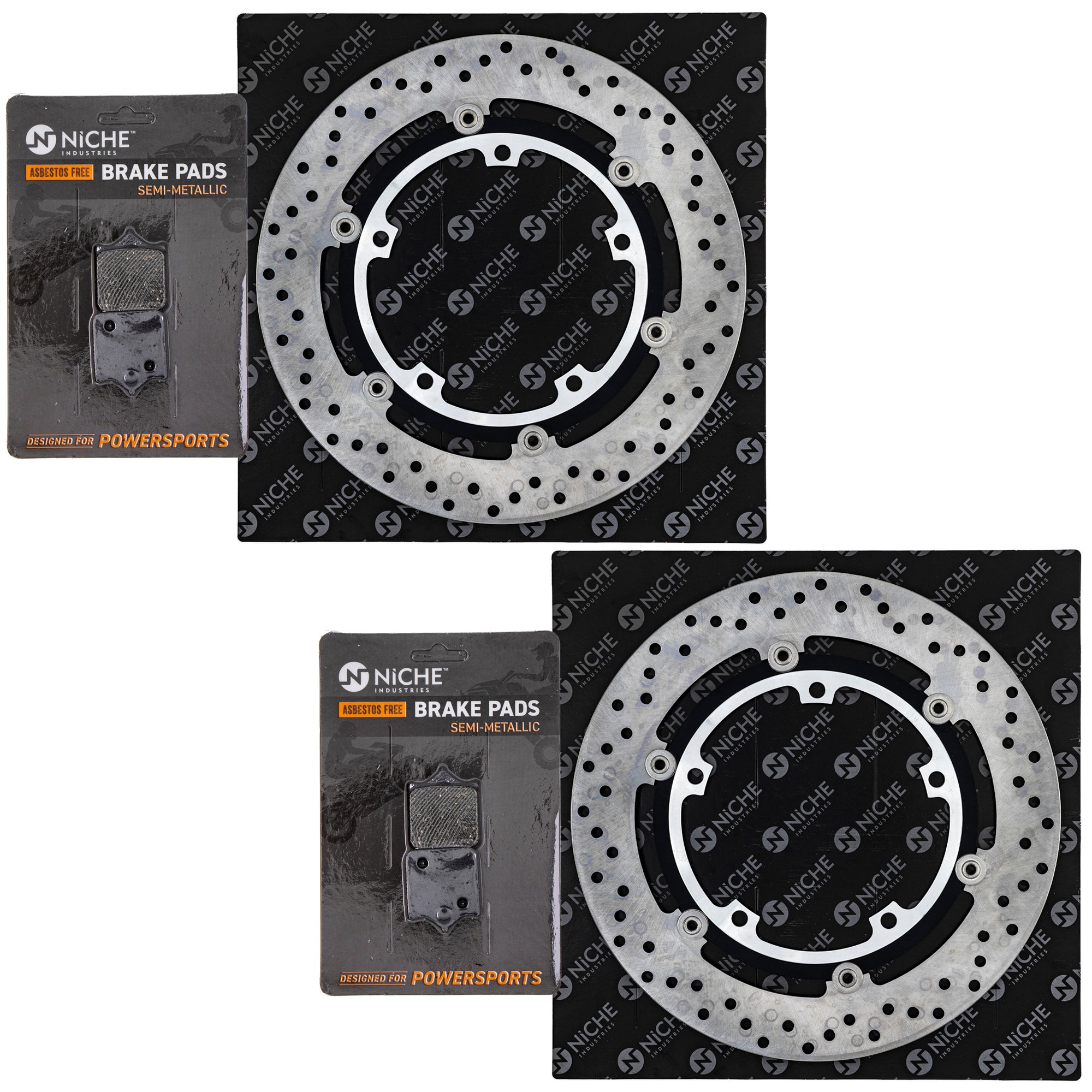 NICHE MK1007279 Brake Pad Set for zOTHER BMW Speed 61013030000