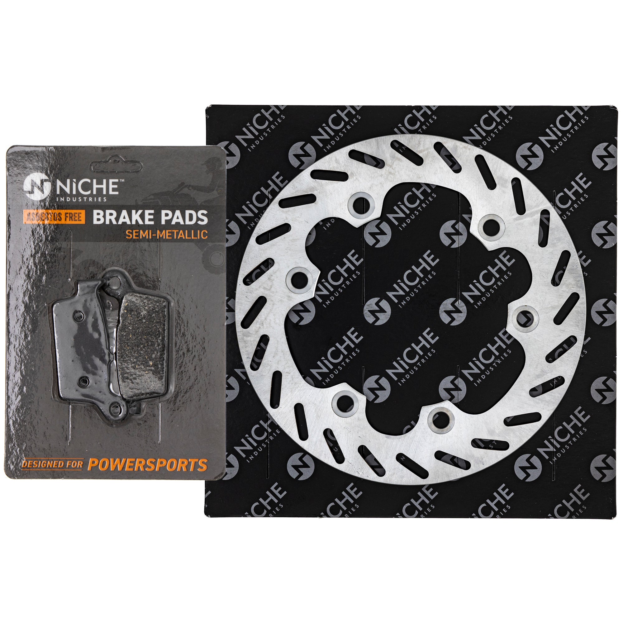 Single Rotor & Brake Pads Set for zOTHER Triumph Ducati BMW CR500R CR250R 69100-36850 NICHE MK1007285
